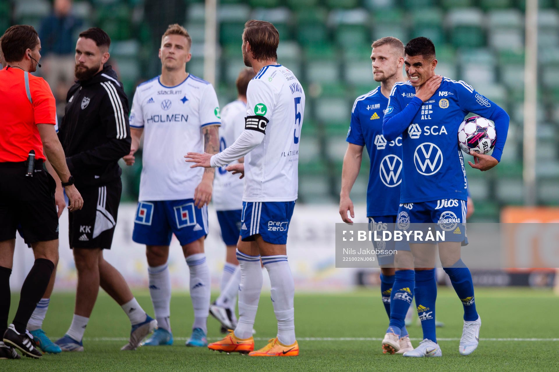GIF Sundsvalls Joe Corona har ont i halsen