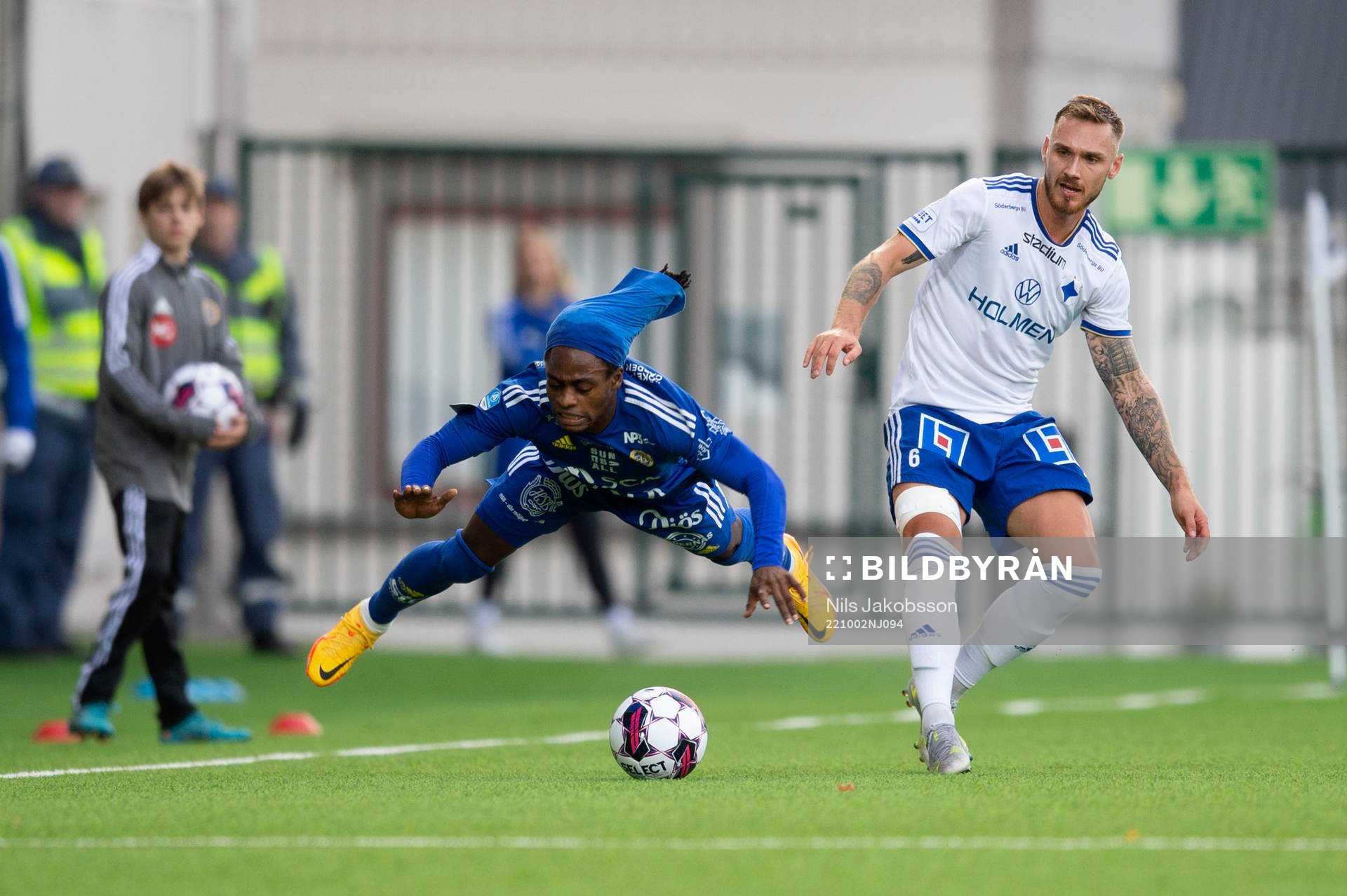 GIF Sundsvalls Ronaldo Damus och IFK Norrköpings Linus