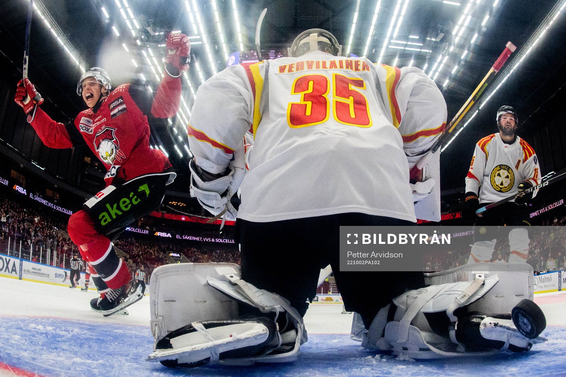 Malmö Redhawks William Von Barnekow jublar