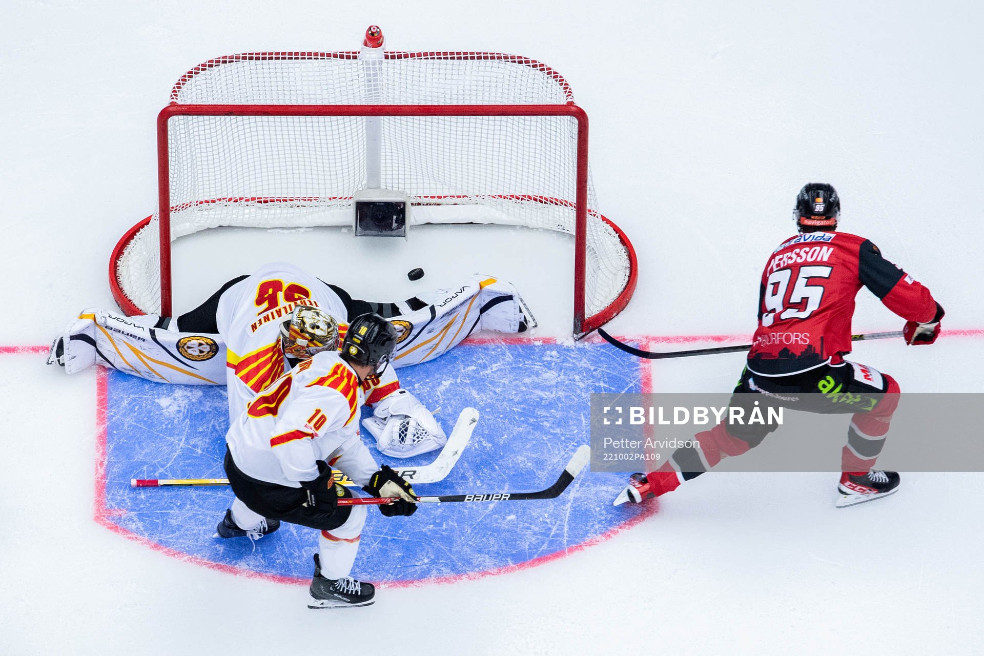 Malmö Redhawks Carl Persson gör 3-2 bakom Brynäs
