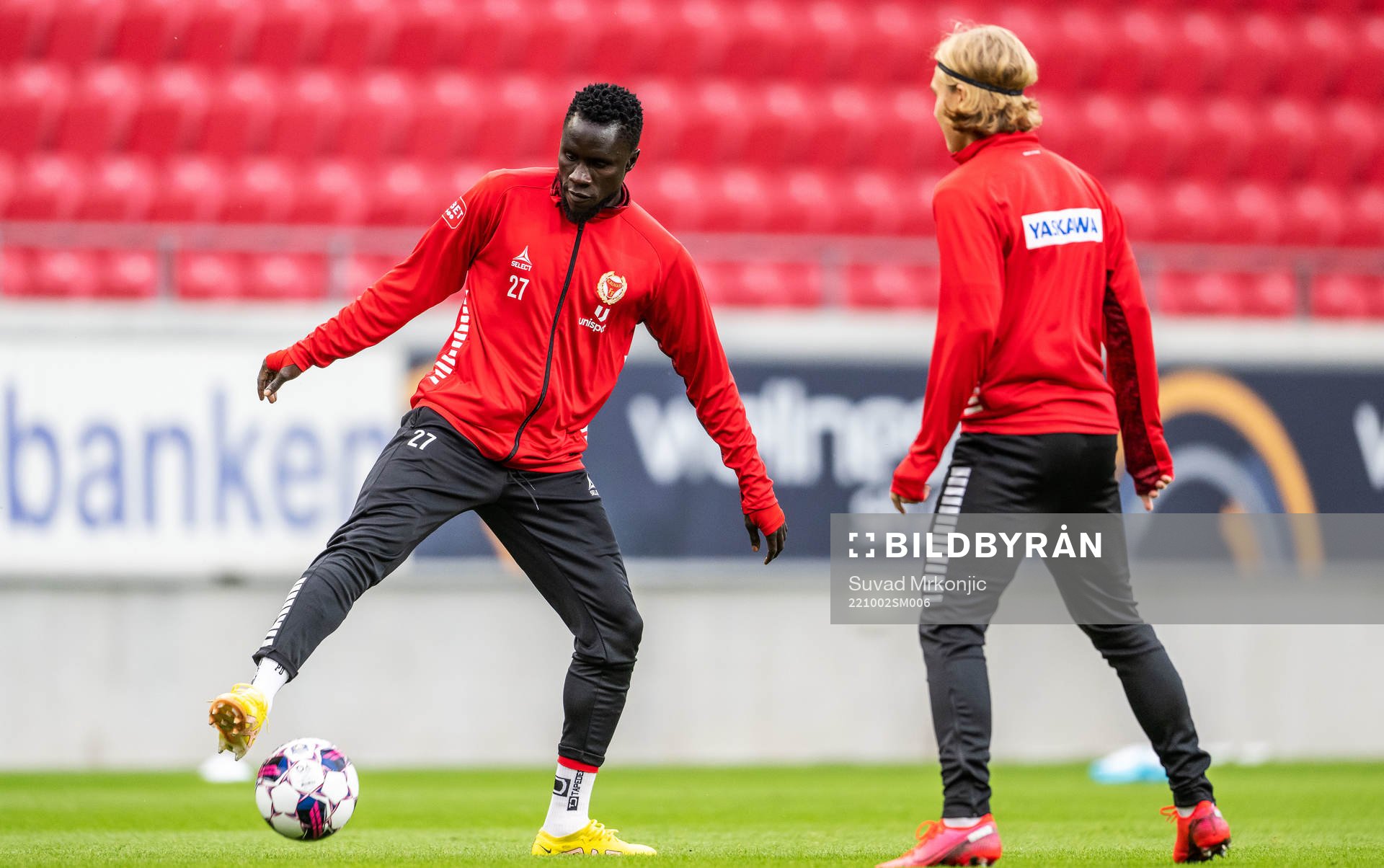 Kalmars Papa Alioune Diouf och Sebastian Nanasi