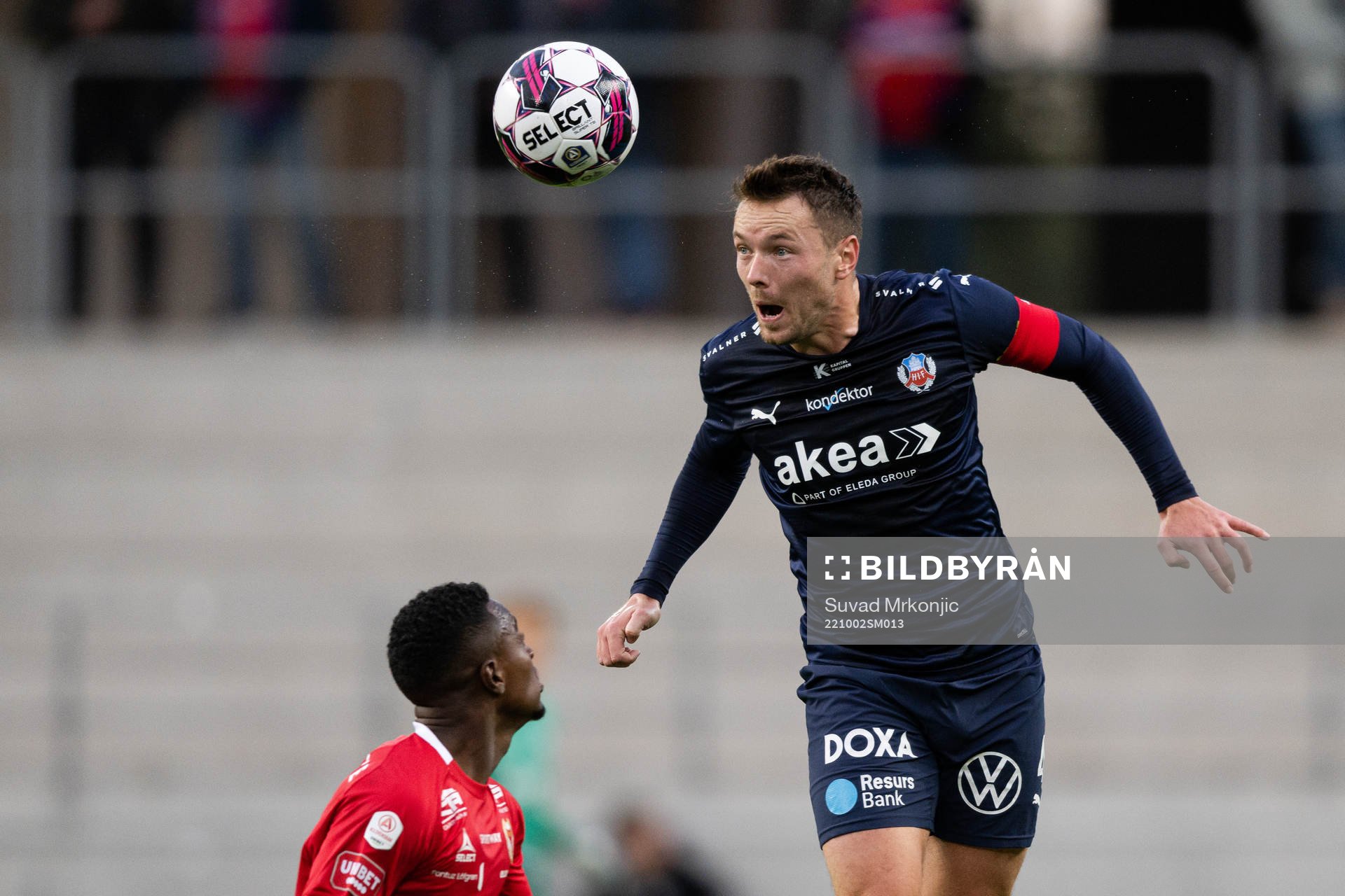 Kalmars Nahom Girmai Netabay och Helsingborgs Viljormur