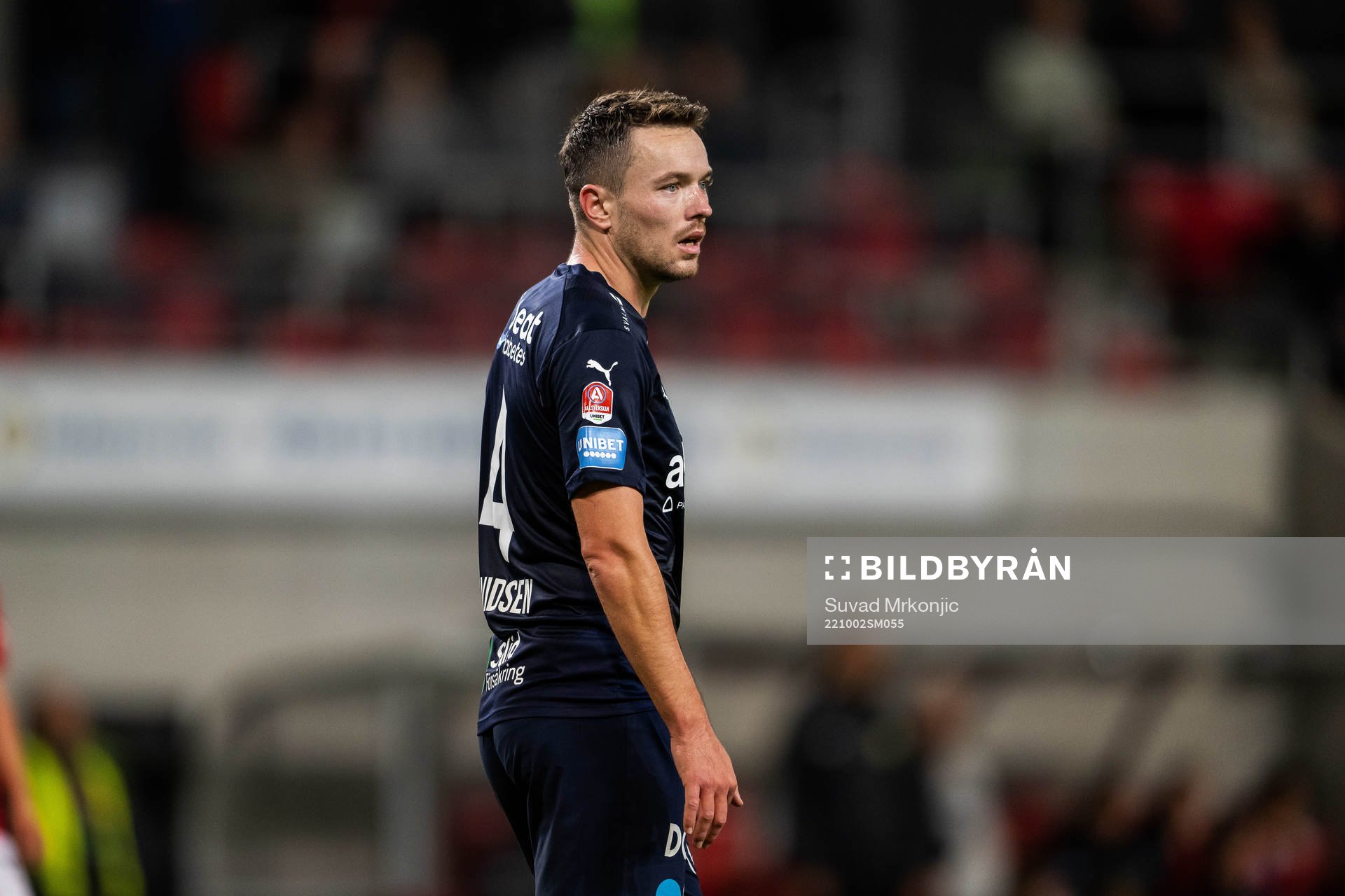 Helsingborgs Viljormur Davidsen deppar