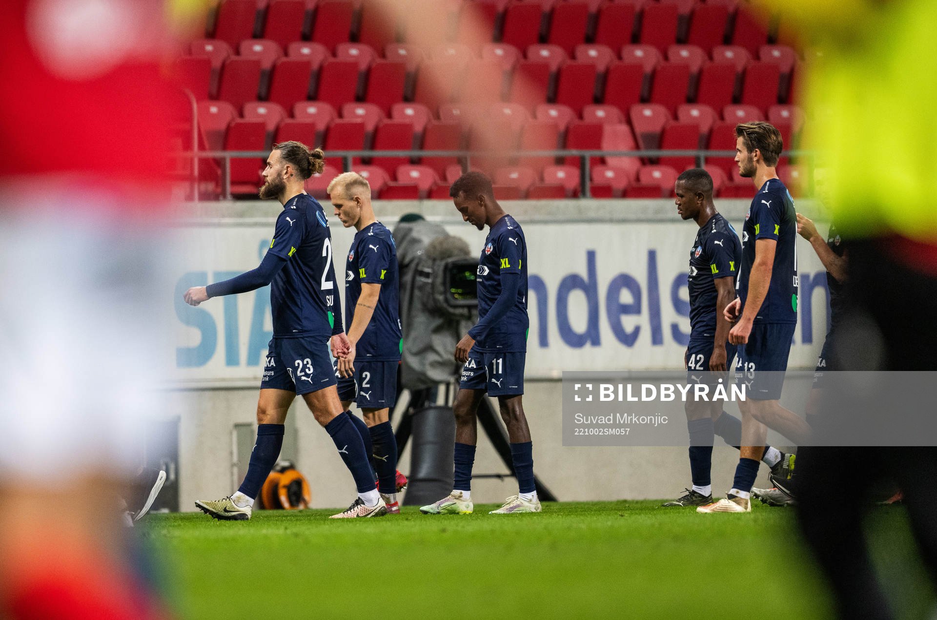 Helsingborgs Ali Suljic, Taha Ali och Diego Cesar De