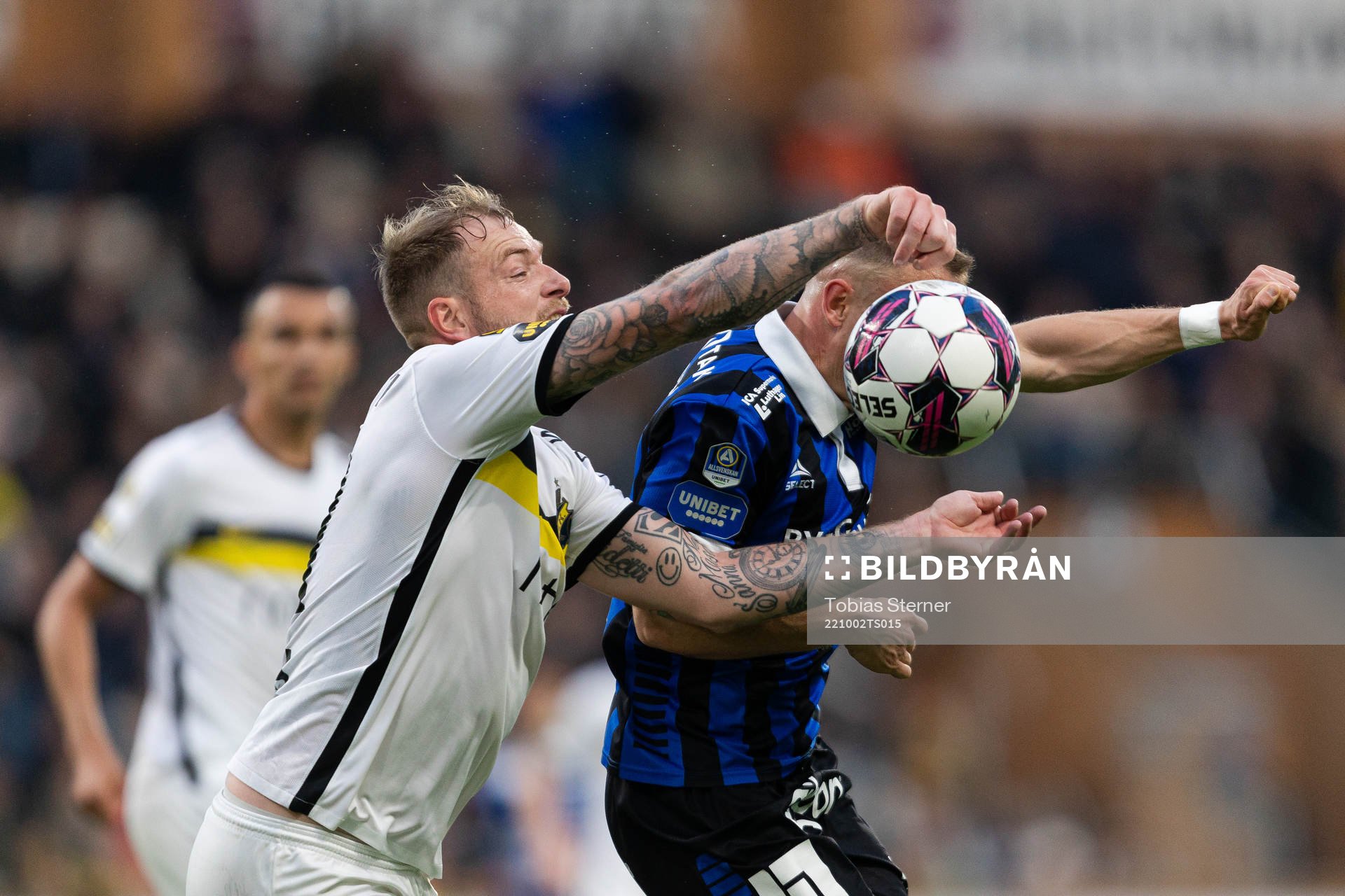 AIKs John Guidetti och Sirius Aron Bjarnason