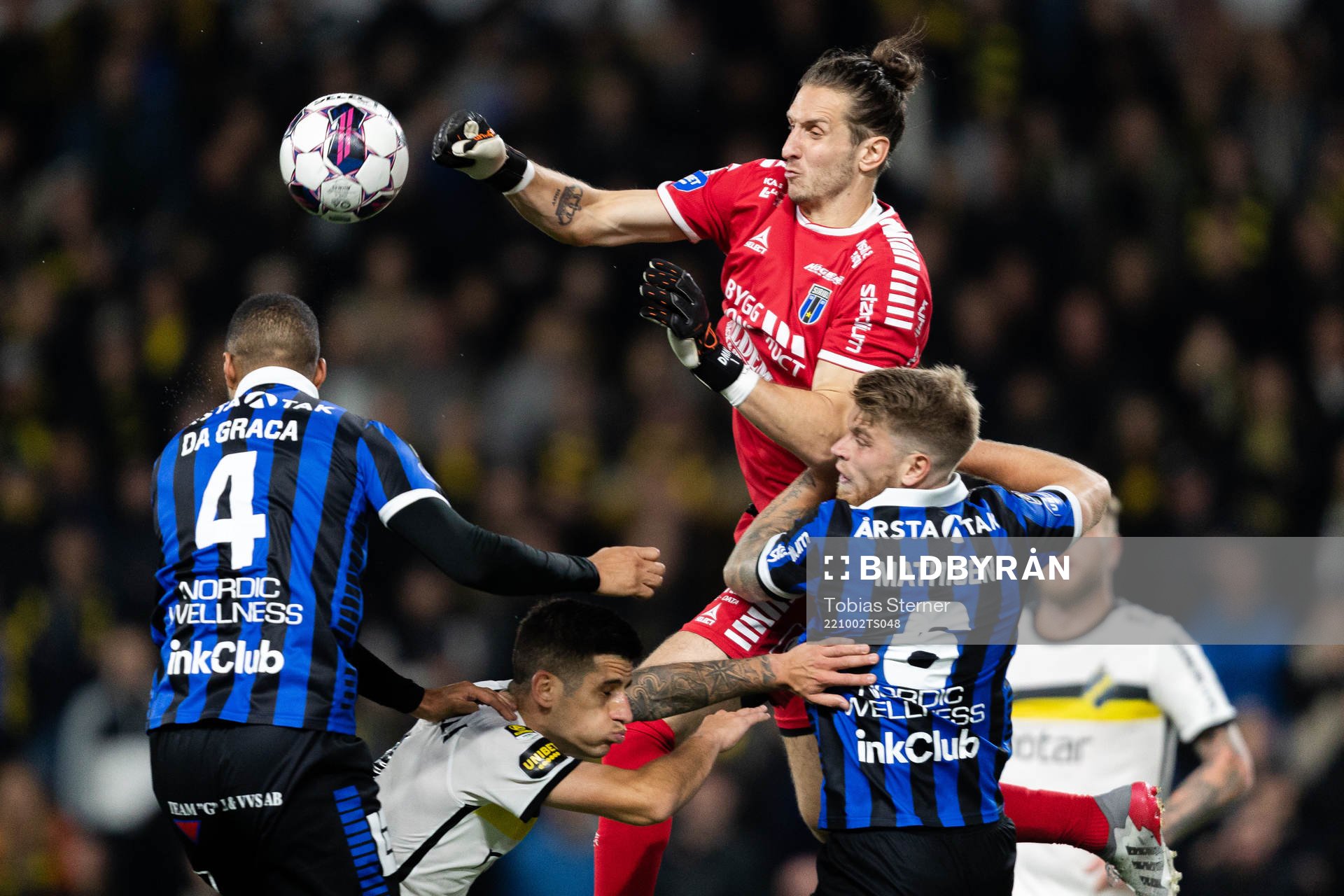 Sirius målvakt David Mitov Nilsson