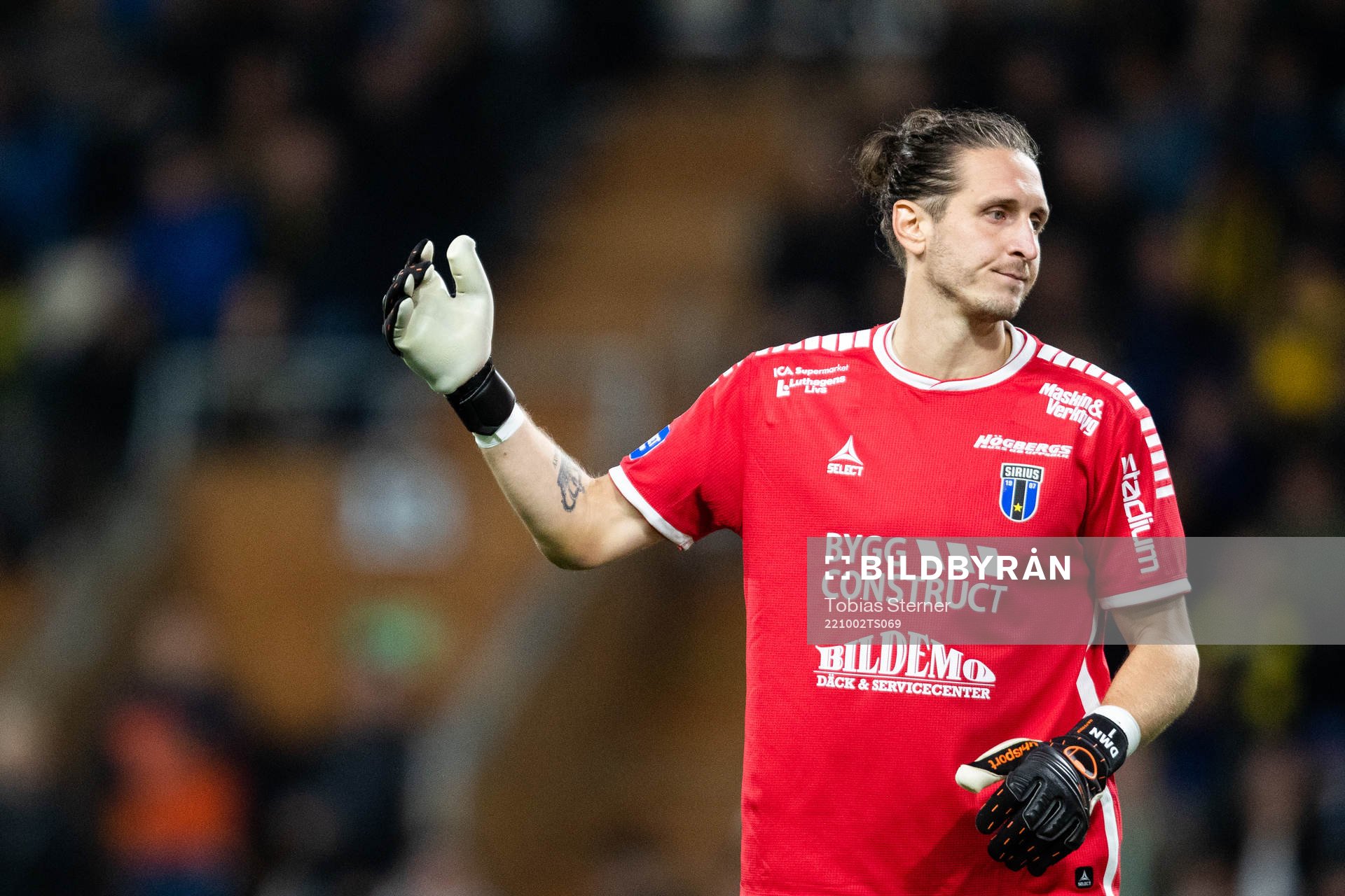 Sirius målvakt David Mitov Nilsson
