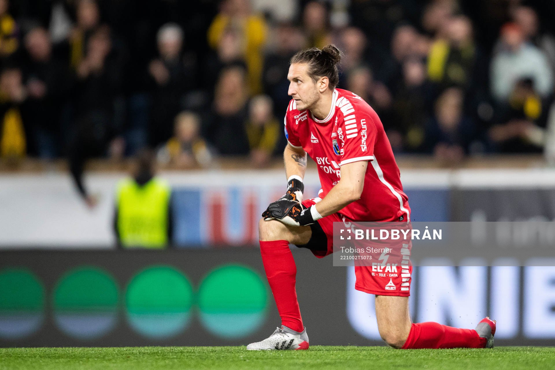 Sirius målvakt David Mitov Nilsson