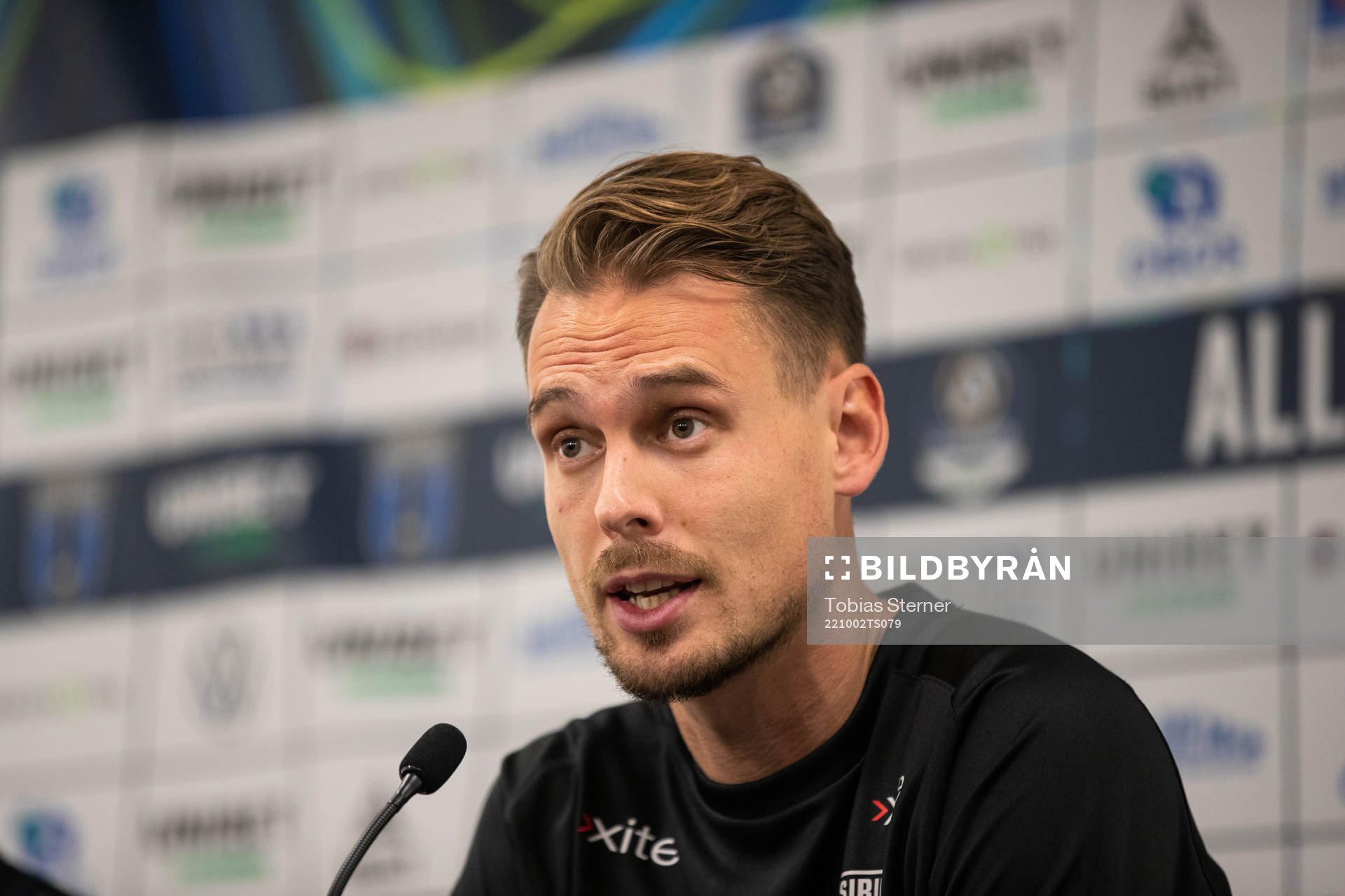 Sirius tränare Daniel Bäckström