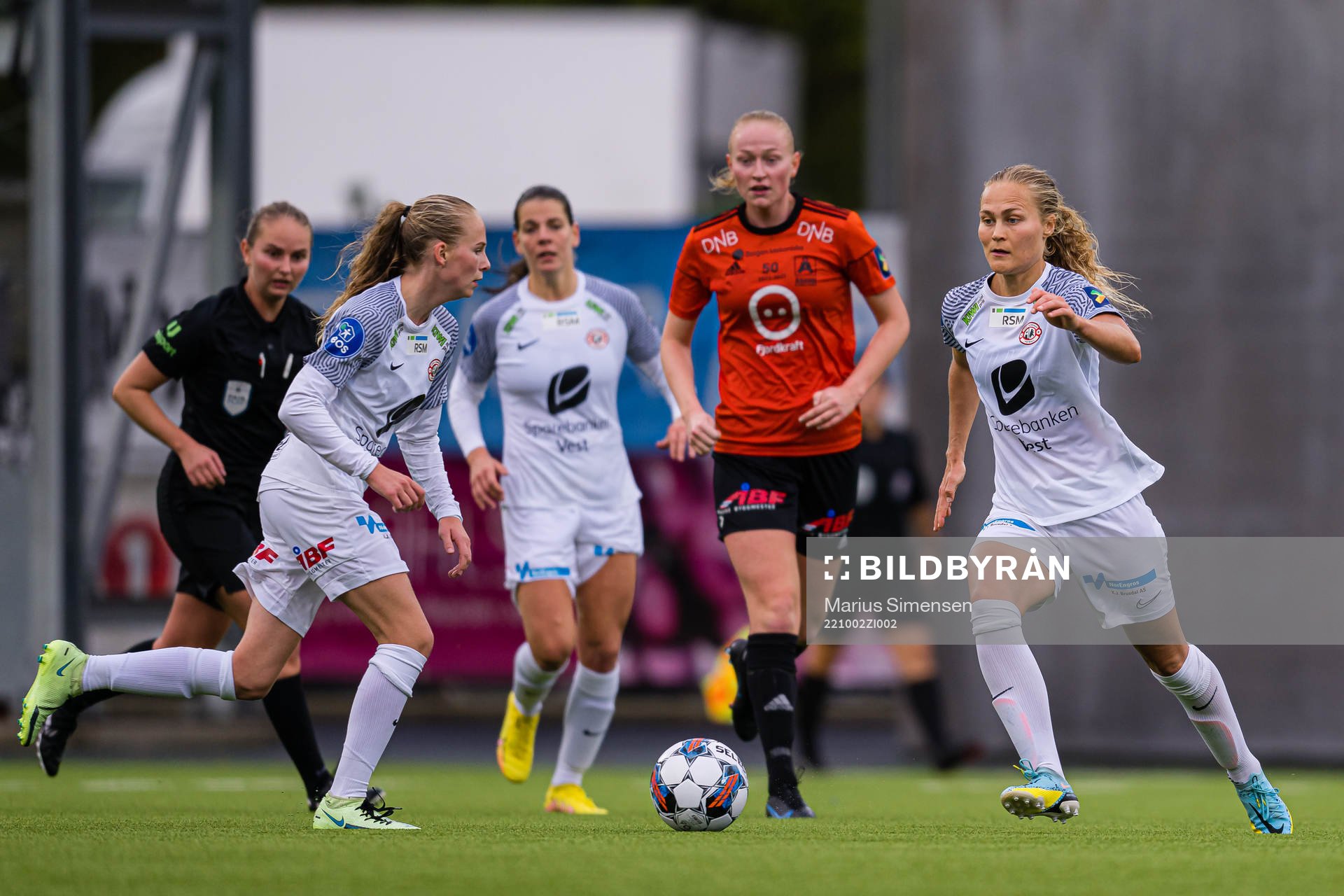 Sigrid Kristina Reidun Aas of Arna-Bjørnar during the Toppserien football match between Åsane and Arna-Bjørnar on October 2, 2022 in Bergen.