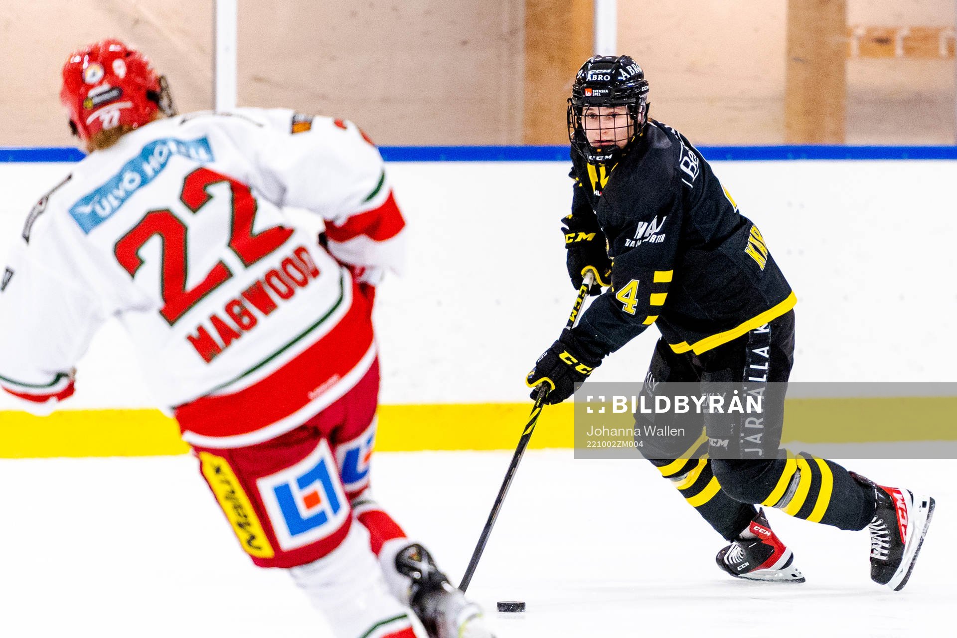 Modos Jaycee Magwood och AIKs Aino Karppinen