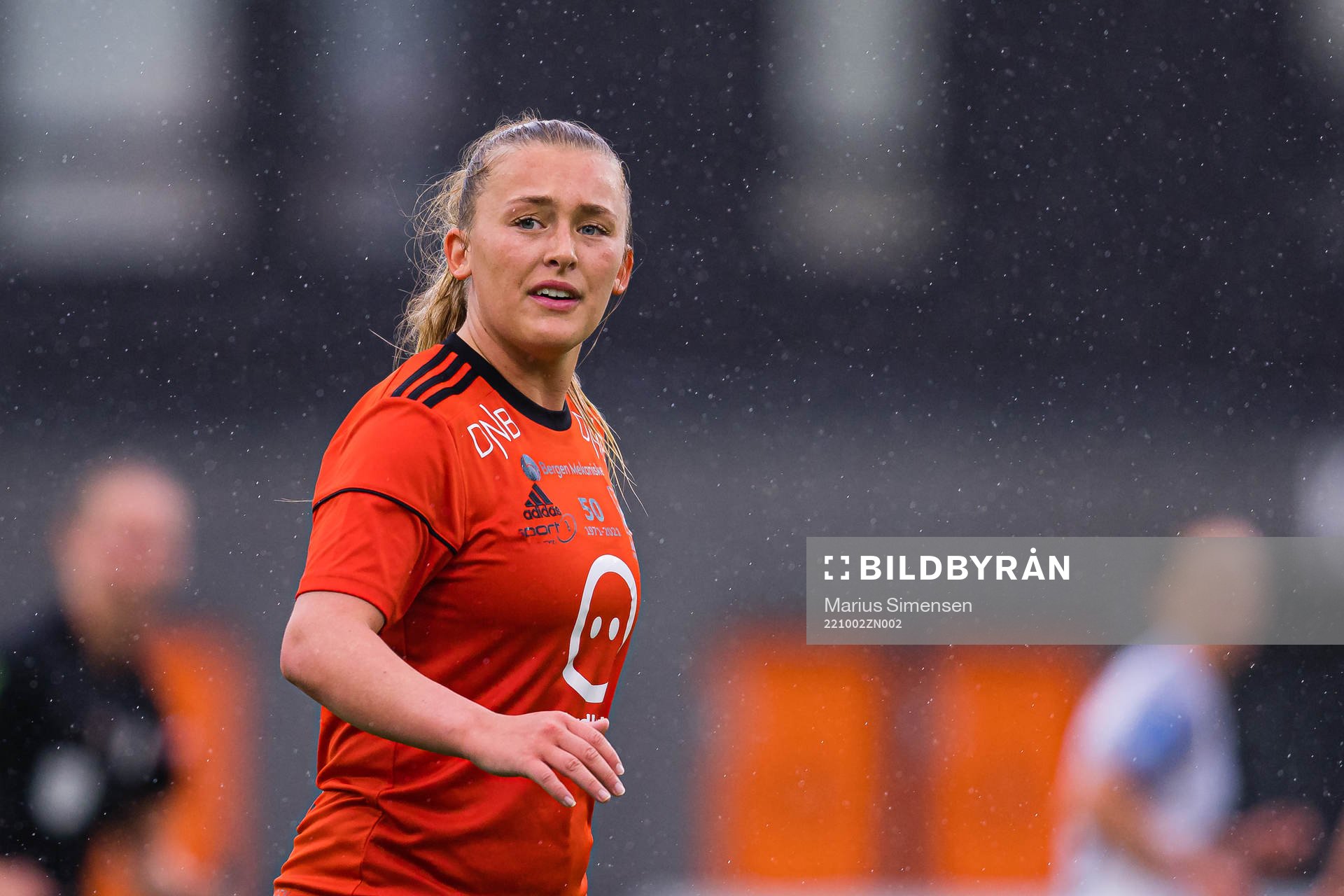 Madeleine Veivåg of Åsane during the Toppserien football match between Åsane and Arna-Bjørnar on October 2, 2022 in Bergen.