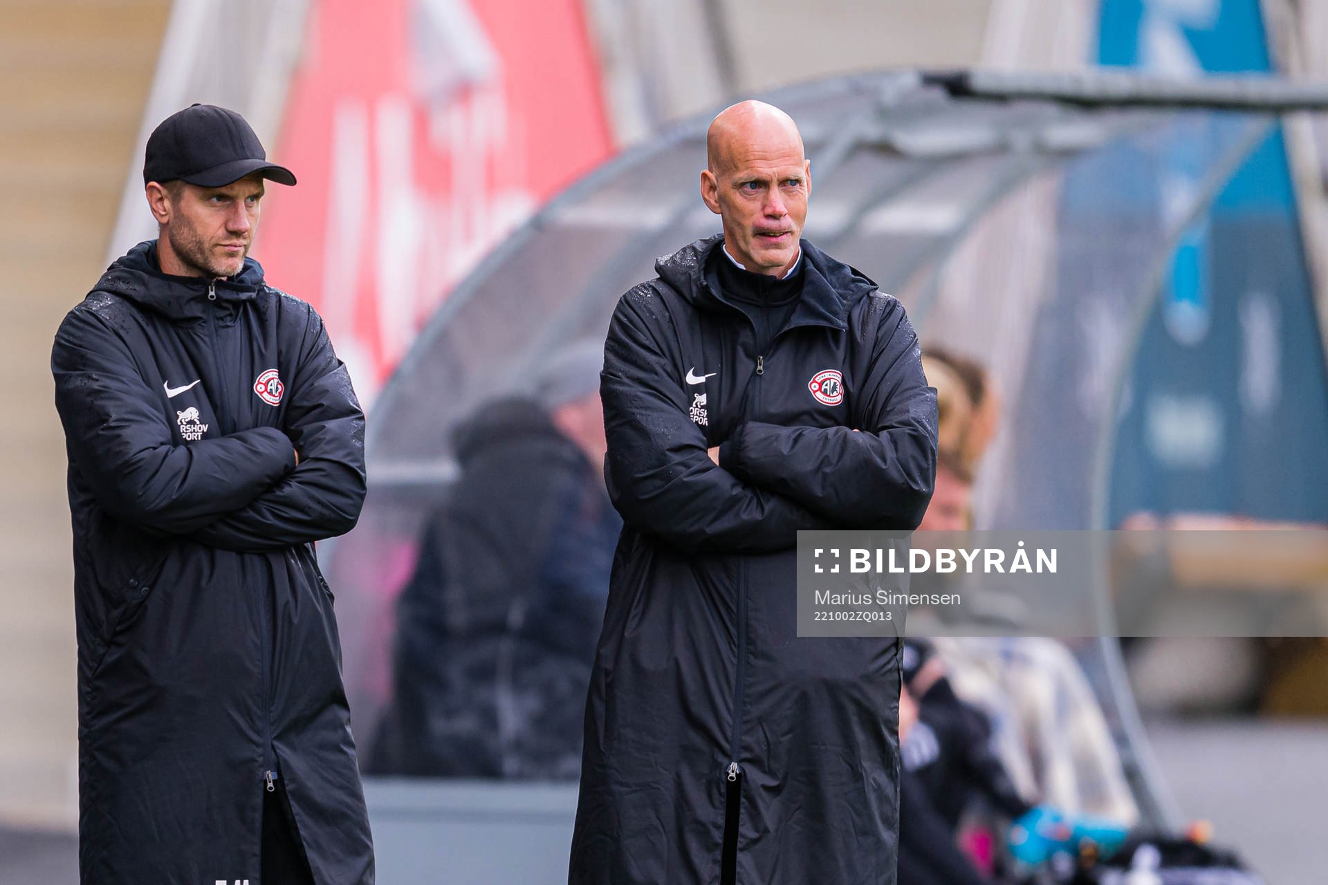 Erik Mjelde, sports director of Arna-Bjørnar and Bjarne