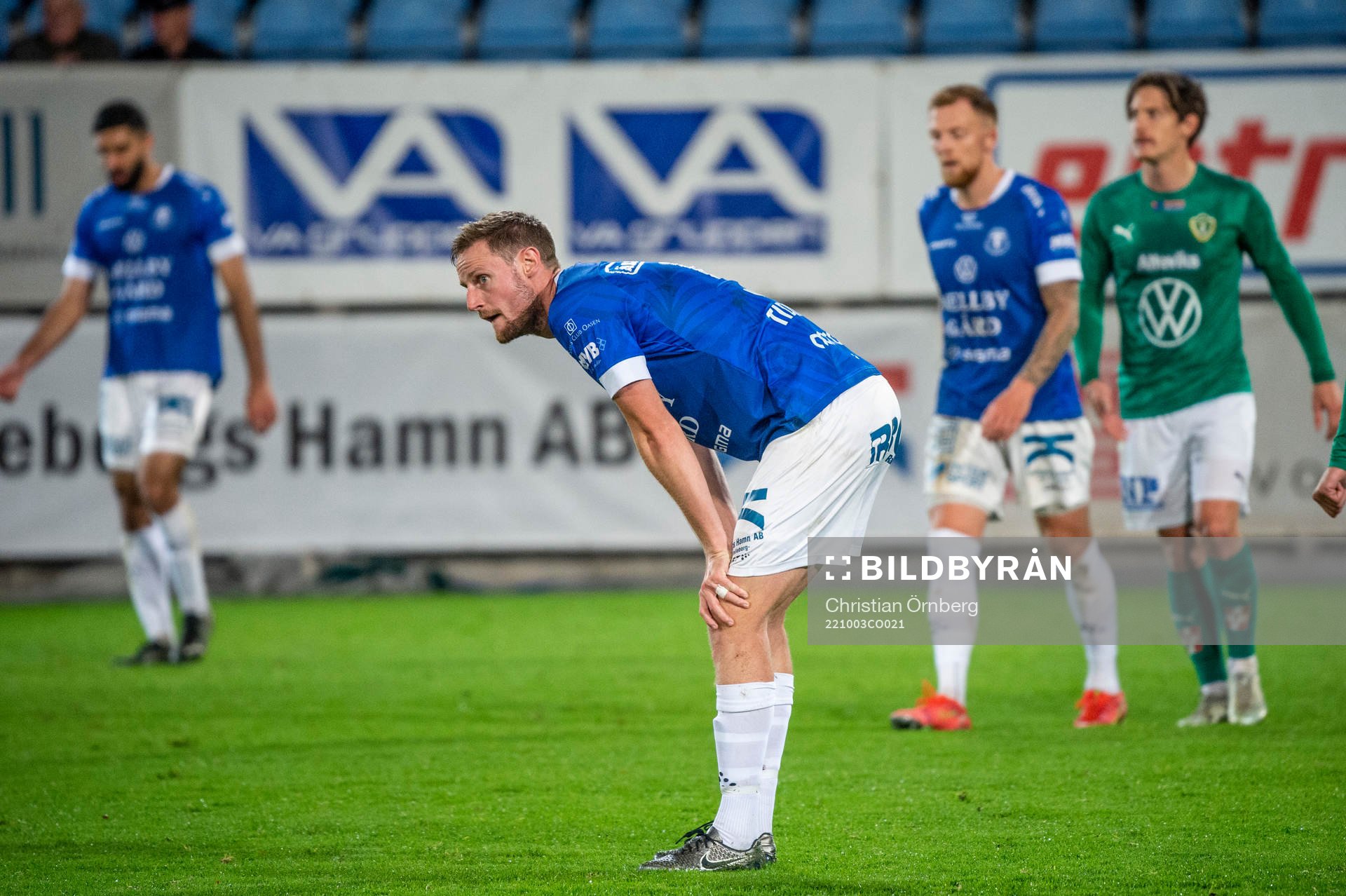 Trelleborgs Anton Tideman deppar