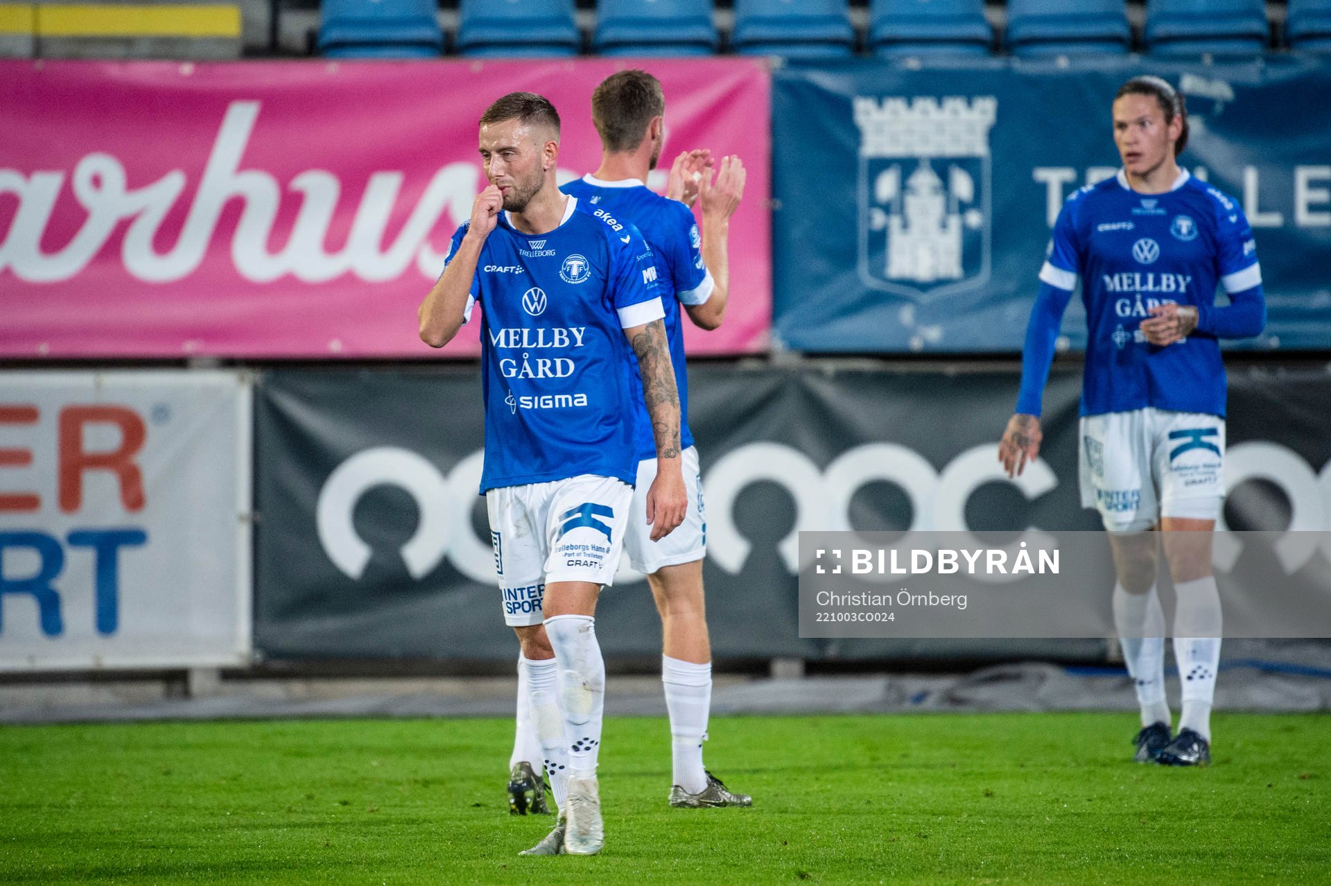 Trelleborgs Petar Petrovic deppar