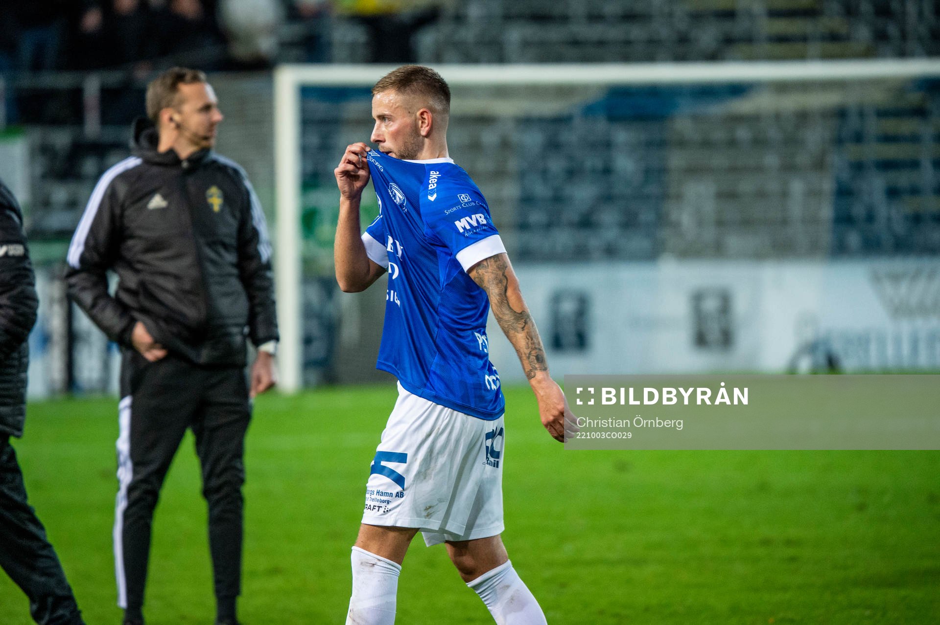 Trelleborgs Petar Petrovic deppar