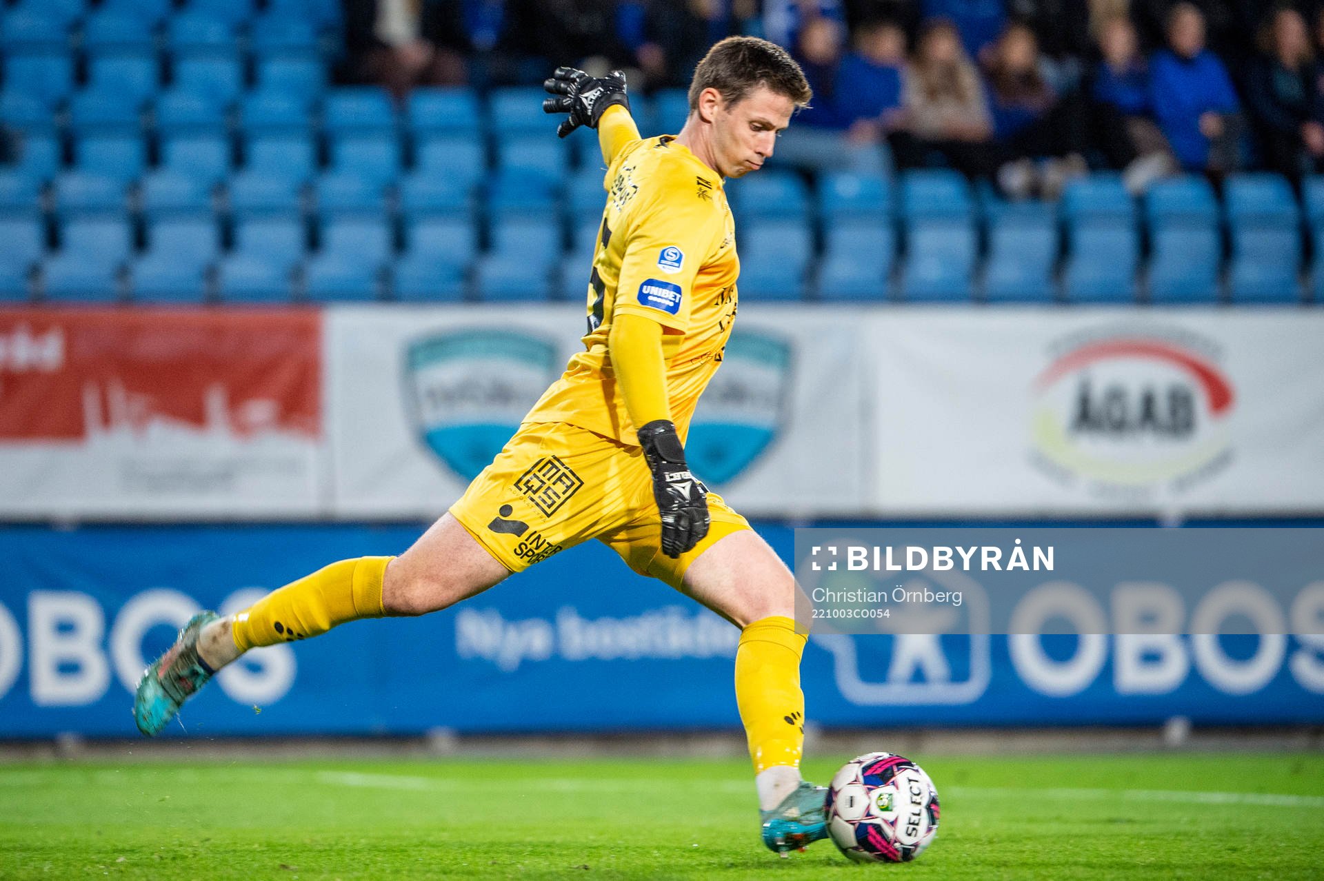 Trelleborgs målvakt Andreas Beck Larsen