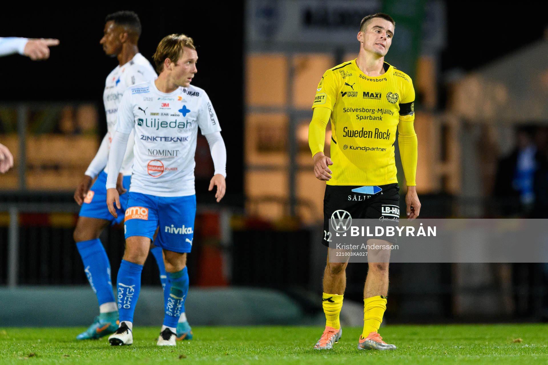 Mjällbys Jesper Gustavsson deppar