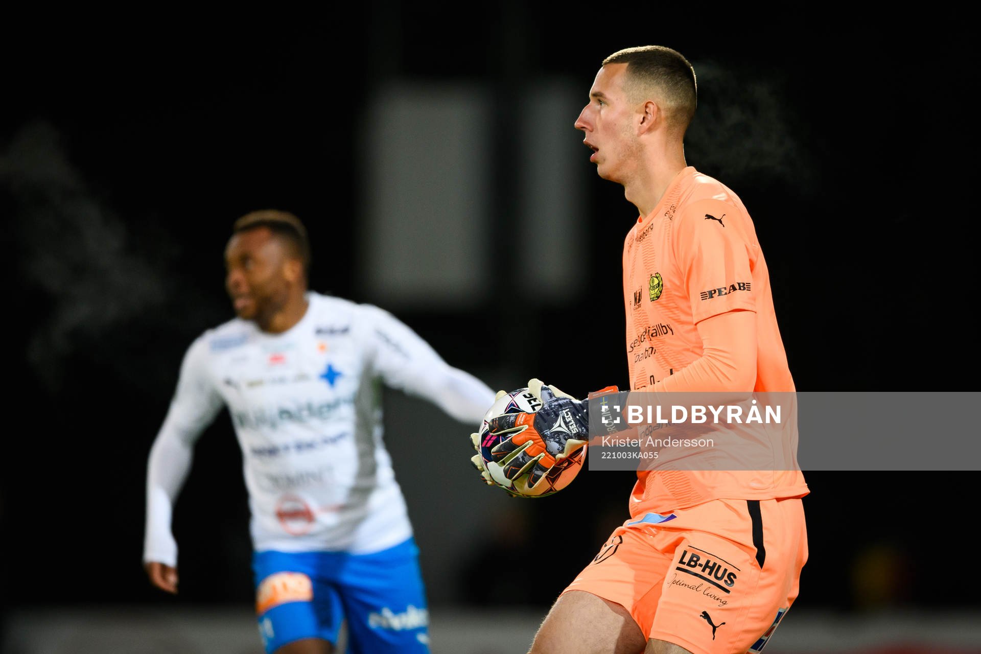 Mjällbys målvakt Samuel Brolin