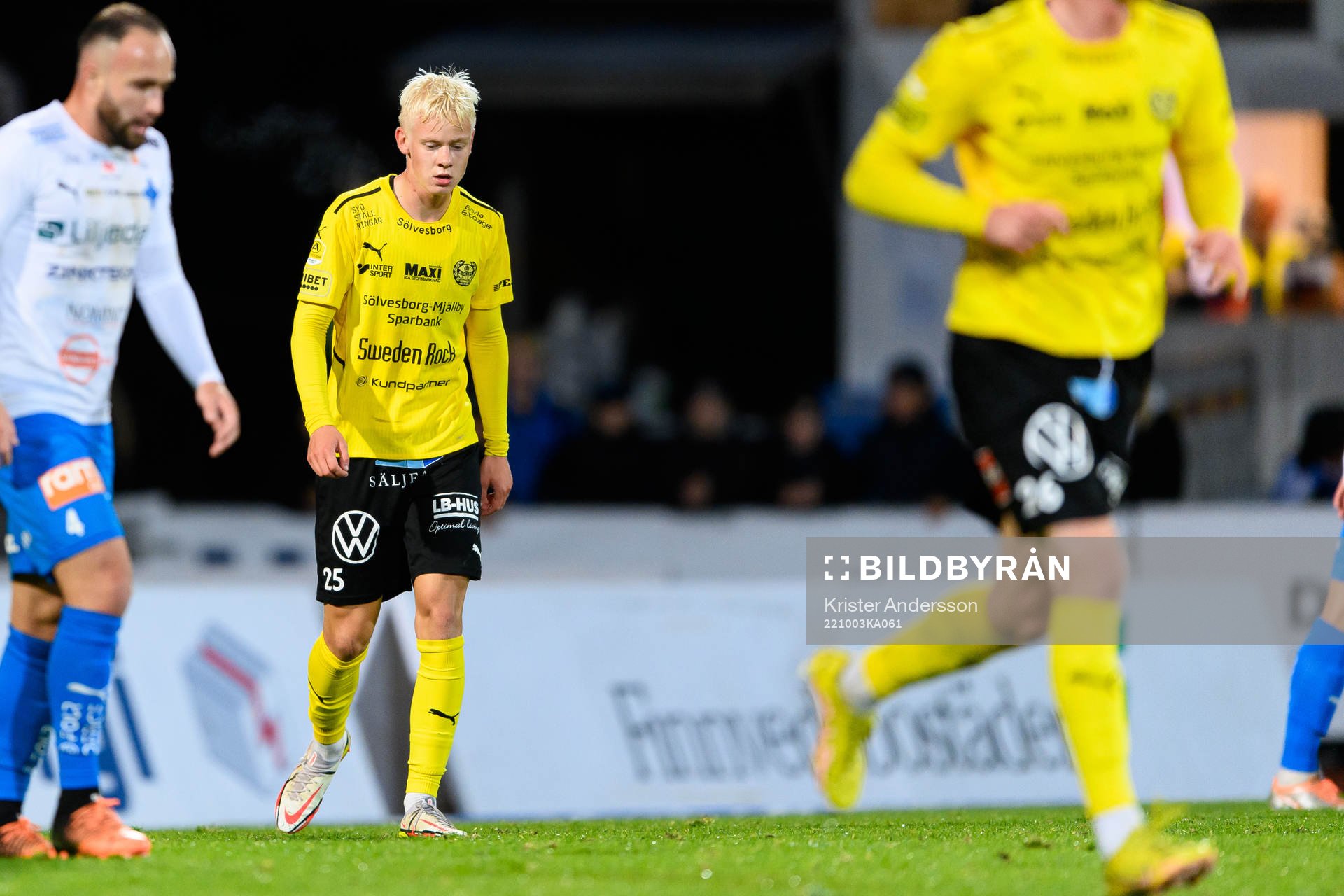 Mjällbys Otto Rosengren deppar