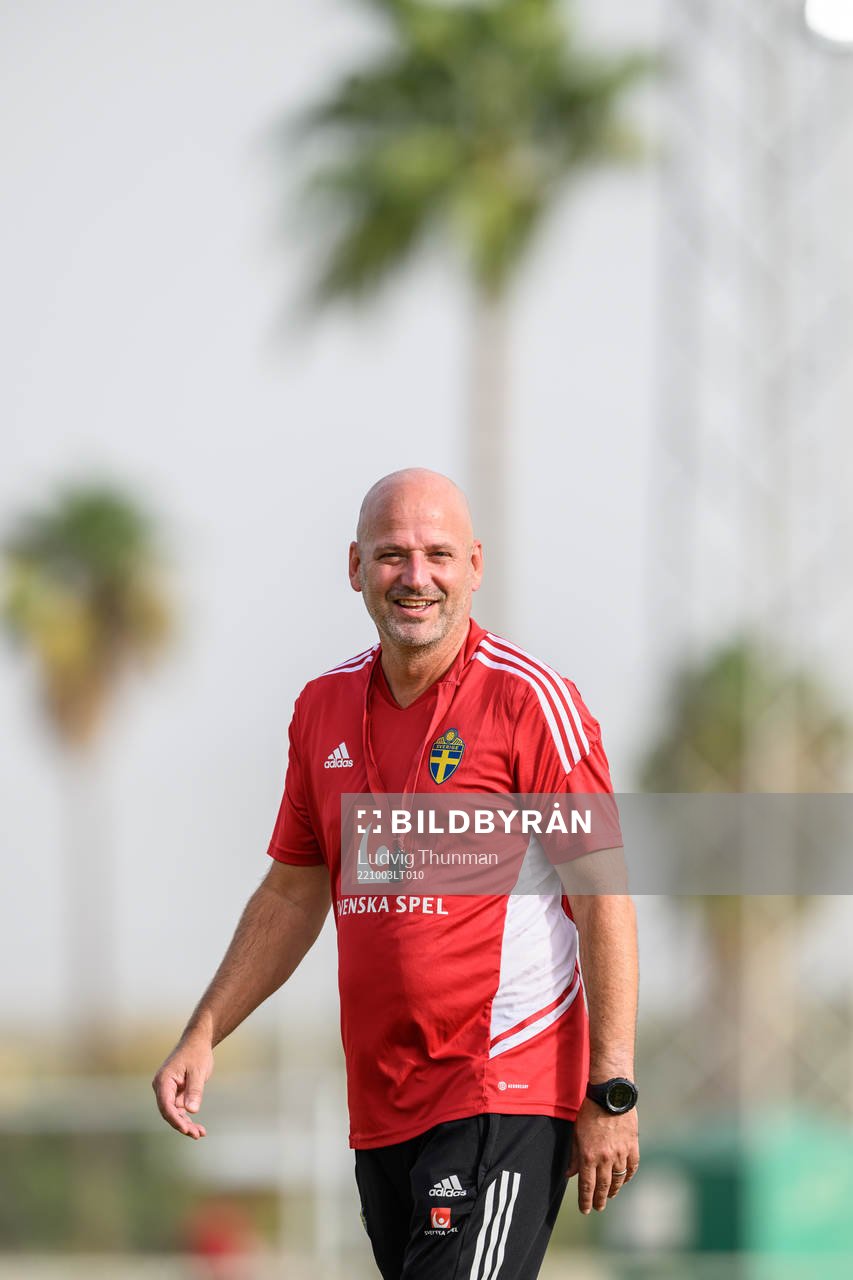 Assistant coach Magnus Wikman