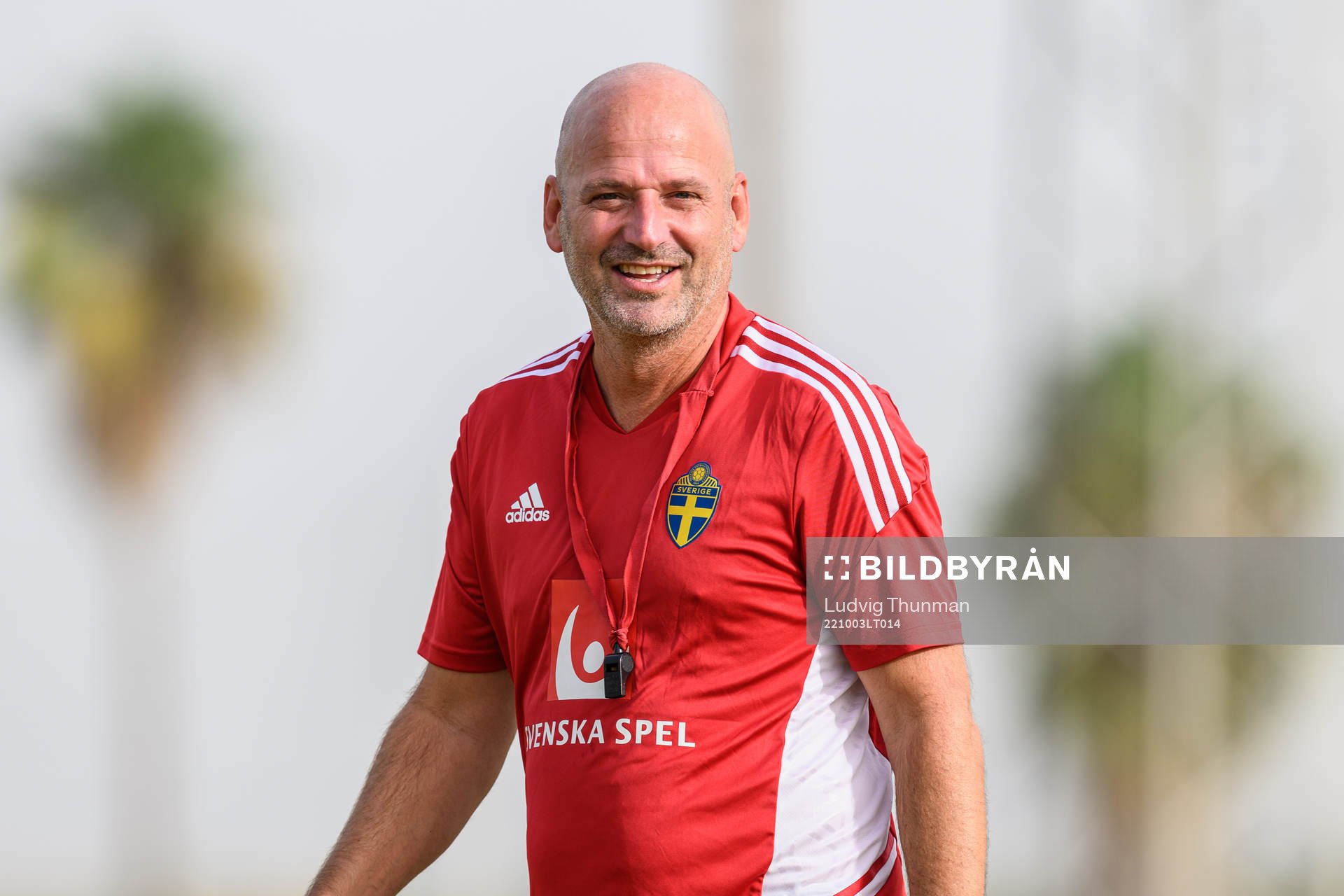 Assistant coach Magnus Wikman