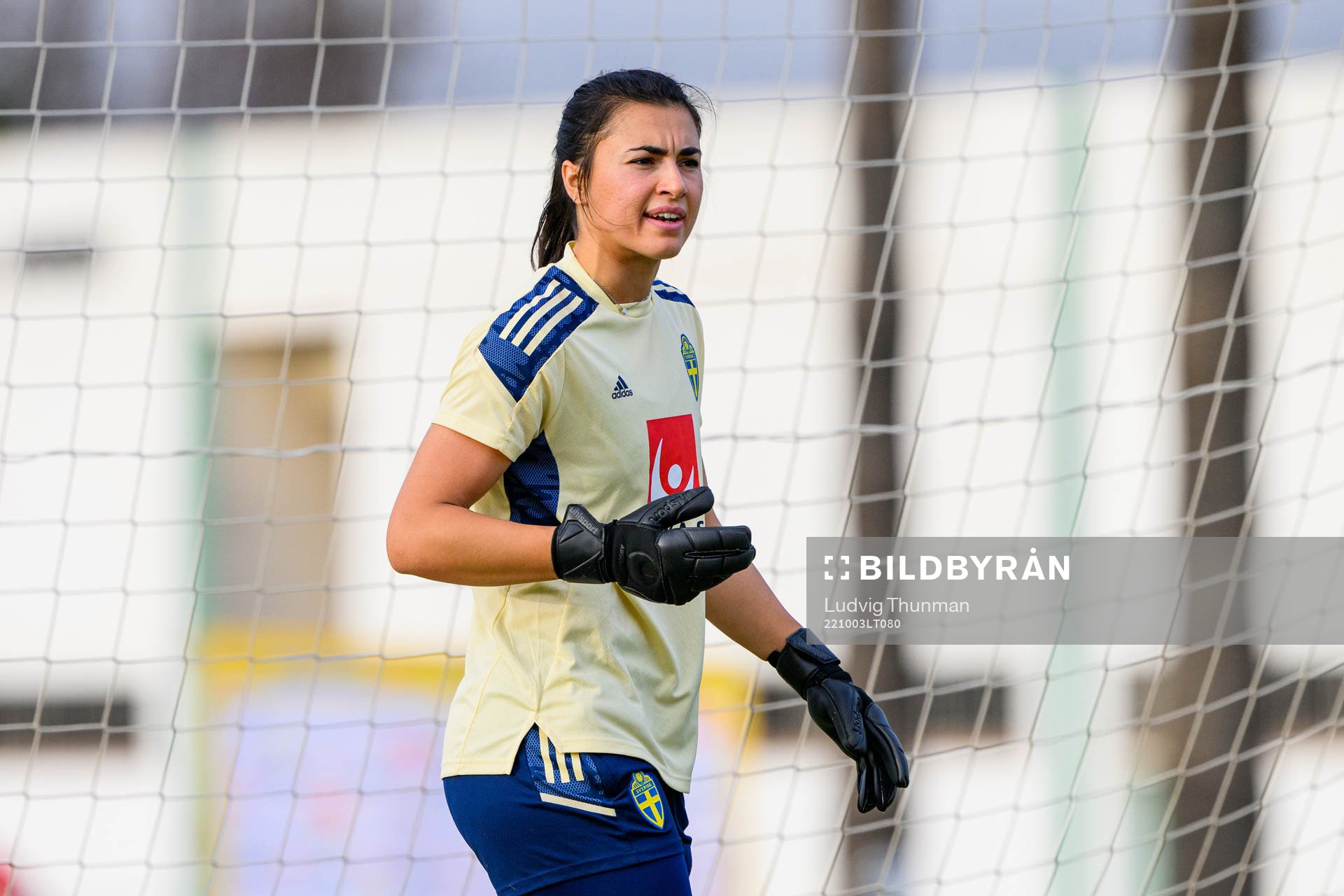 Goalkeeper Zecira Musovic