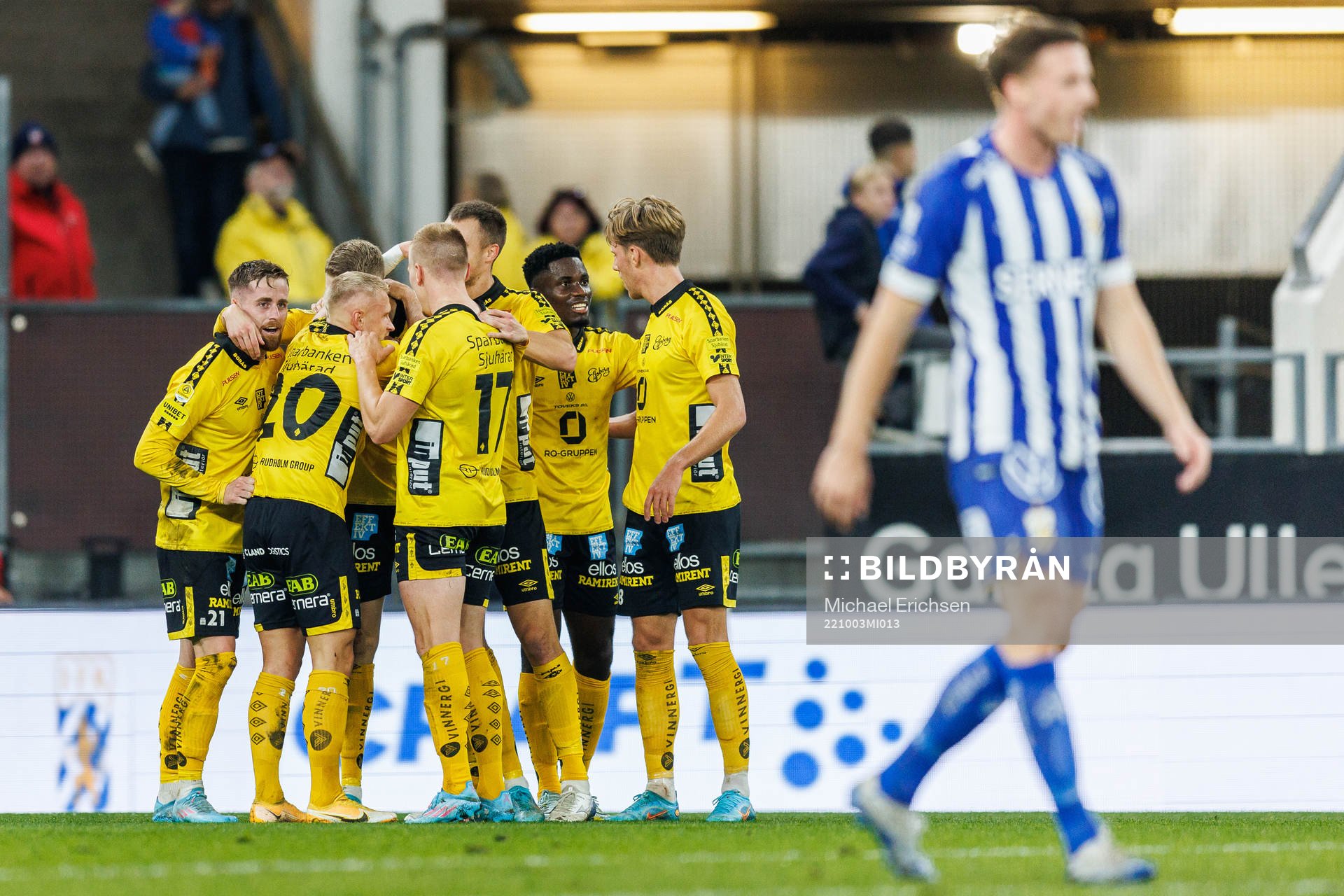 Elfsborgs spelare jublar