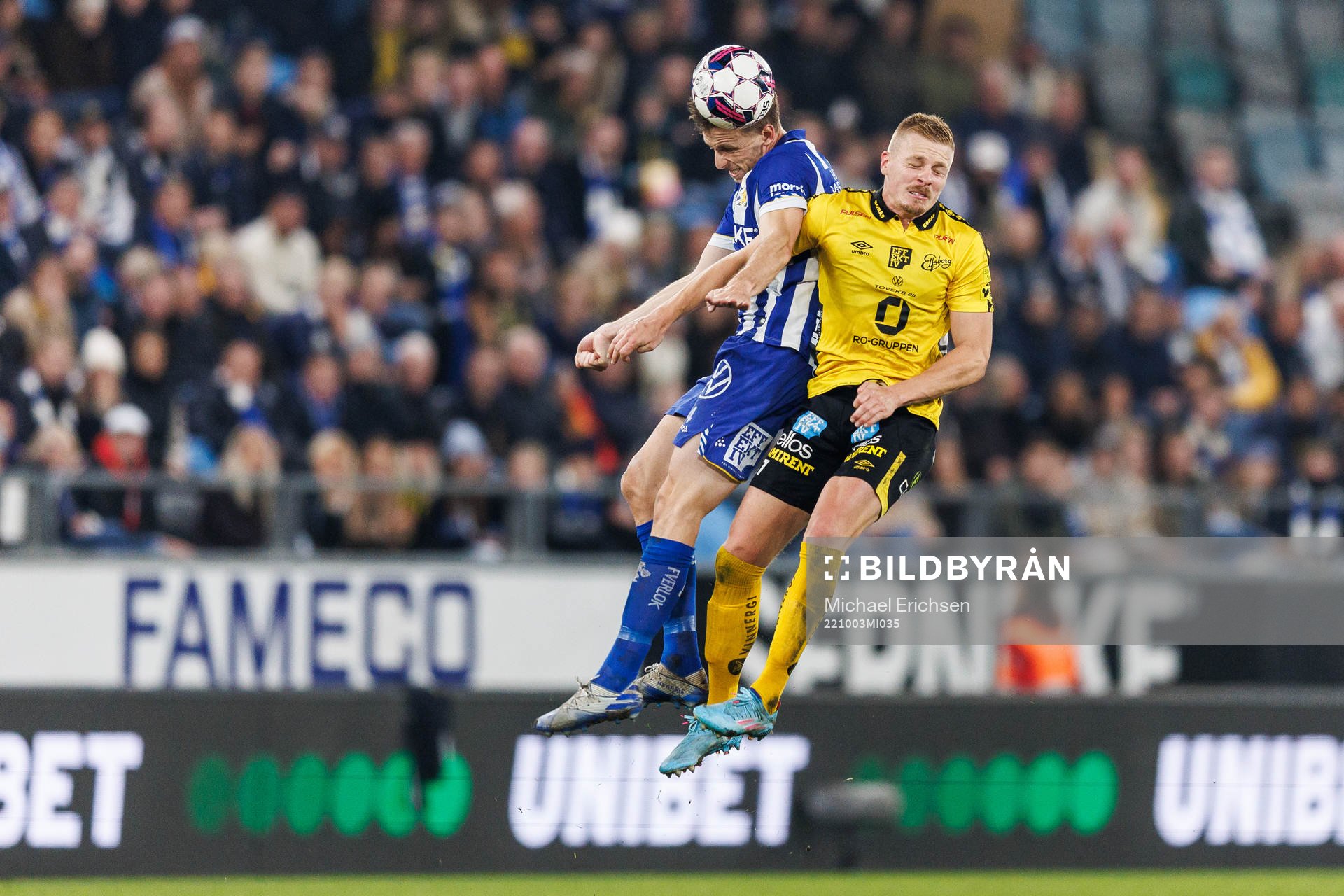 IFK Göteborgs Carl Johansson och Elfsborgs Per Frick