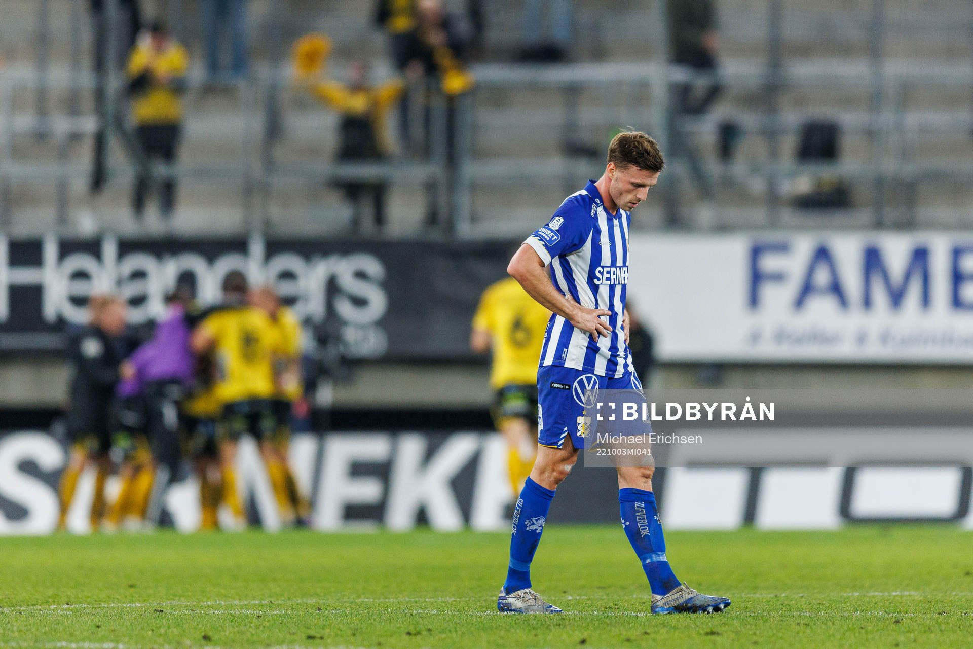 IFK Göteborgs Carl Johansson deppar