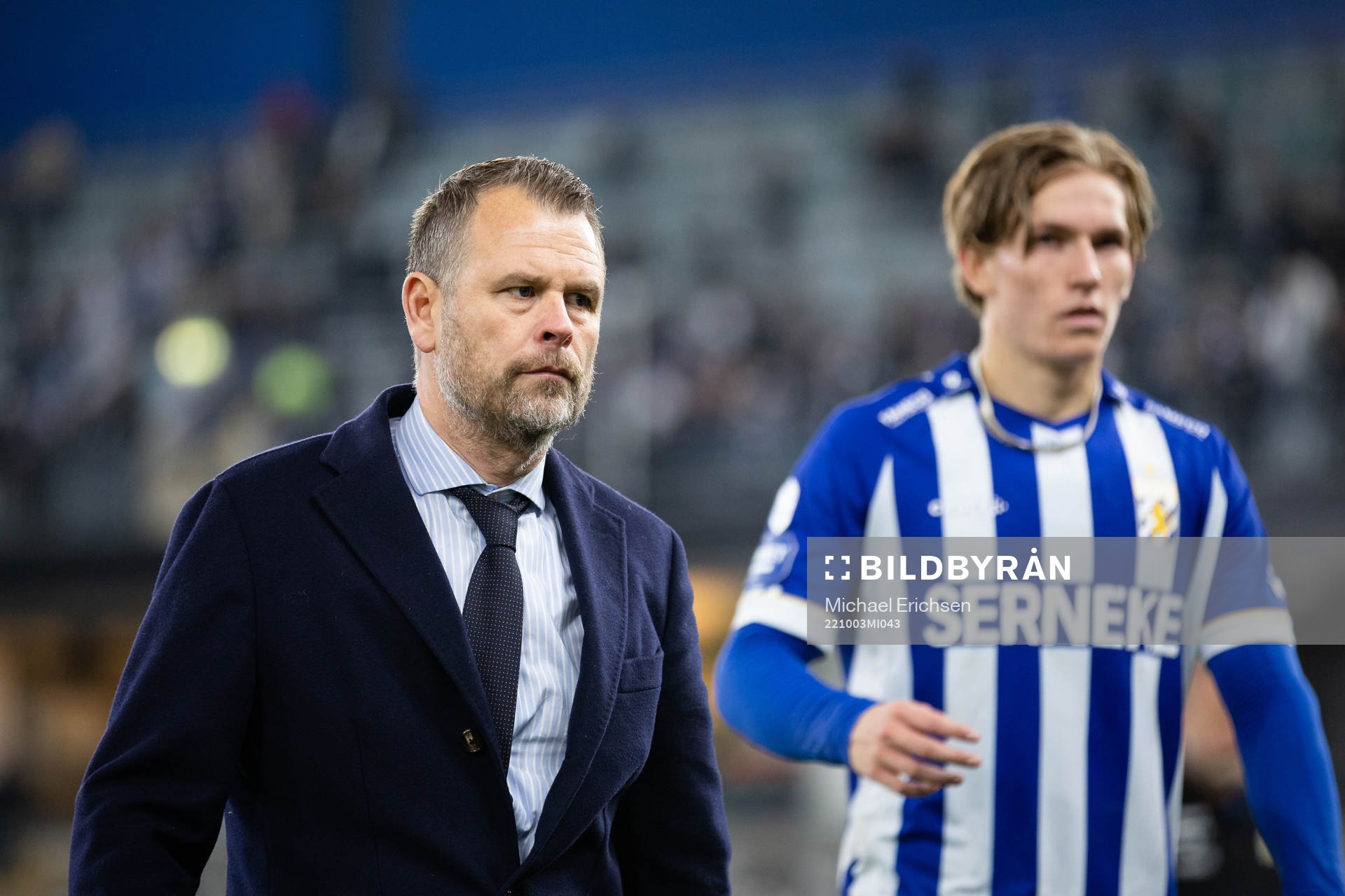 IFK Göteborgs tränare Mikael Stahre och Johan Bångsbo