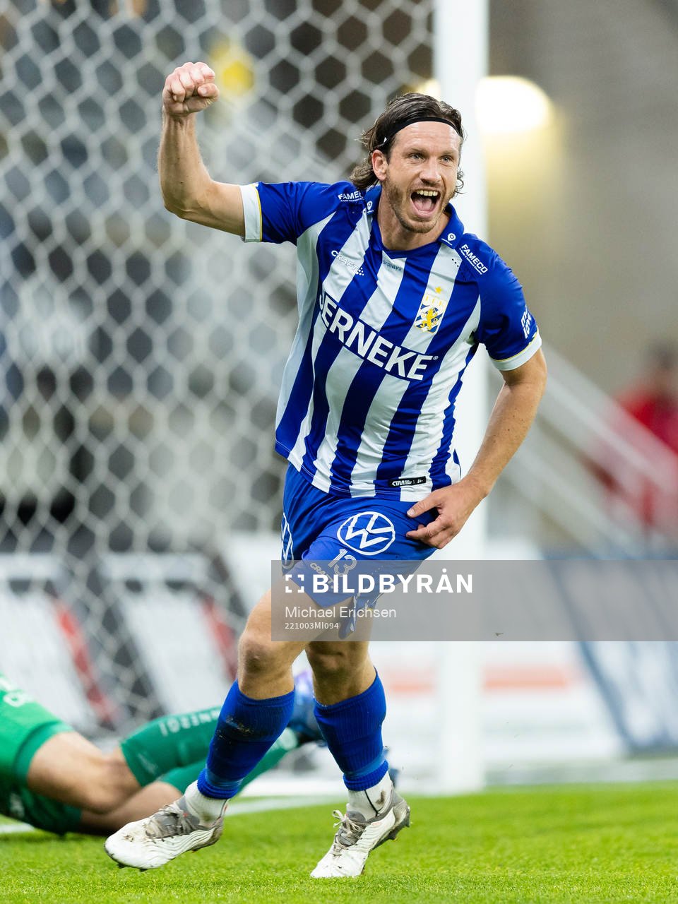 IFK Göteborgs Gustav Svensson jublar