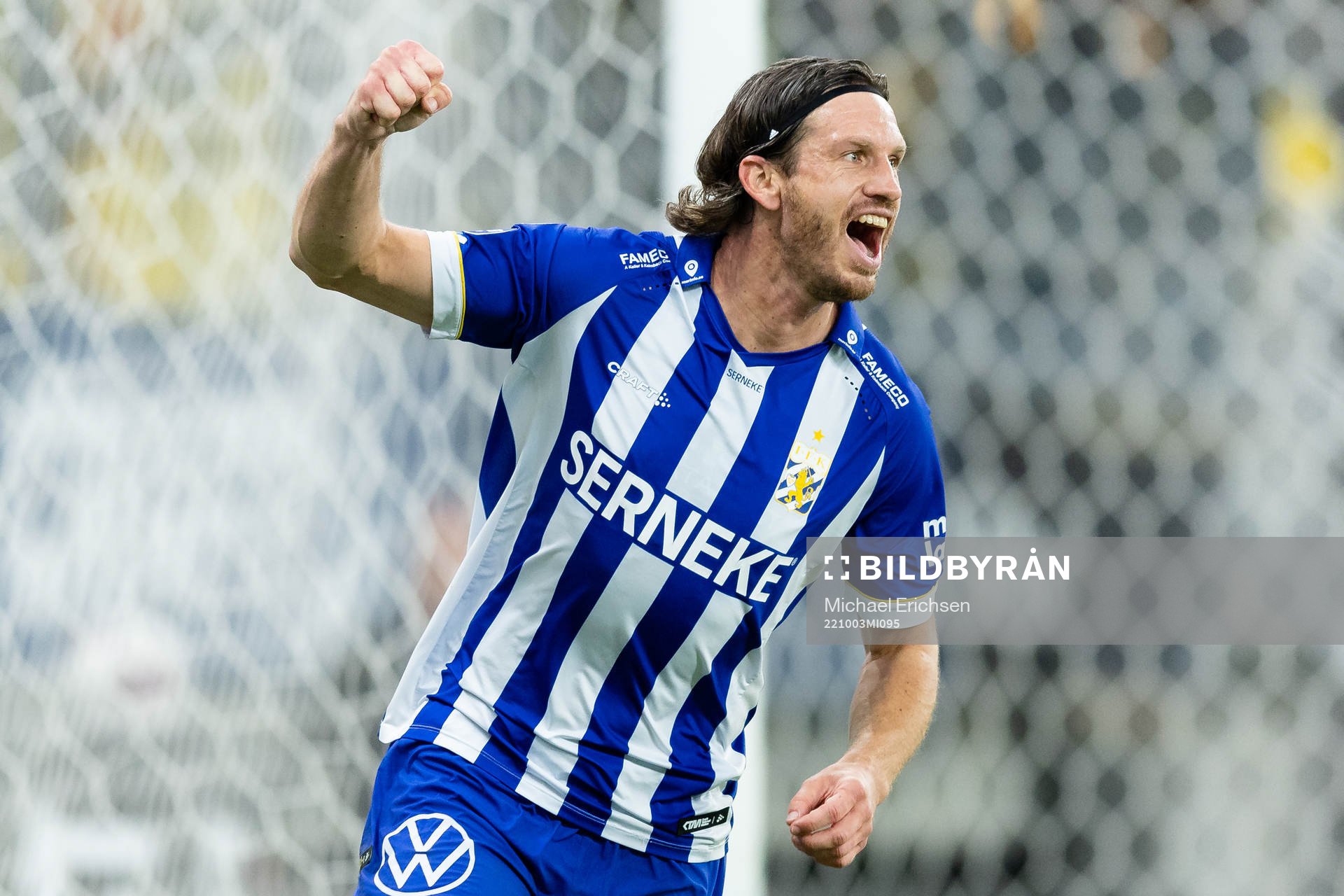 IFK Göteborgs Gustav Svensson jublar