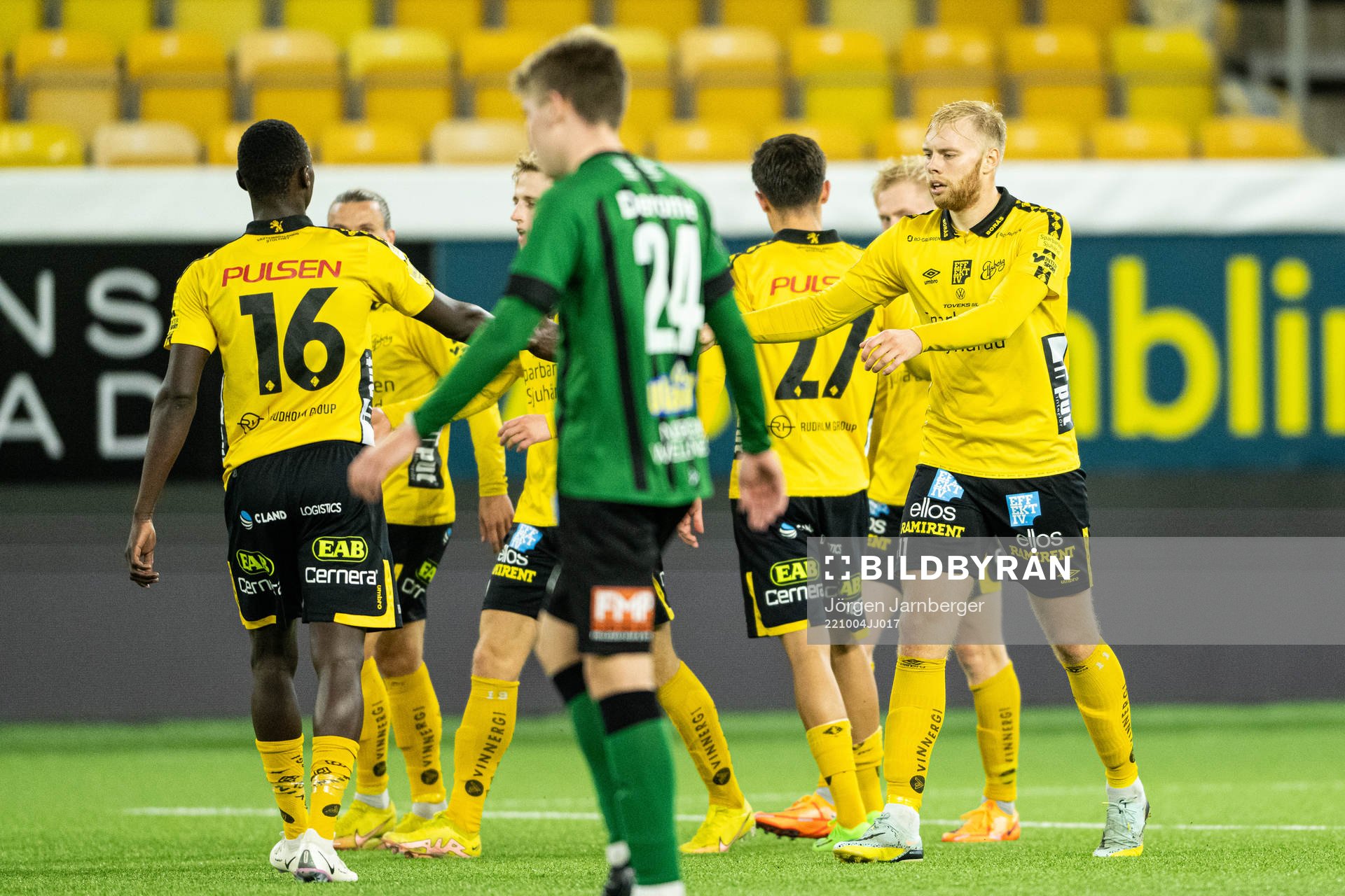 Elfsborgs Sveinn Aron Gudjohnsen jublar