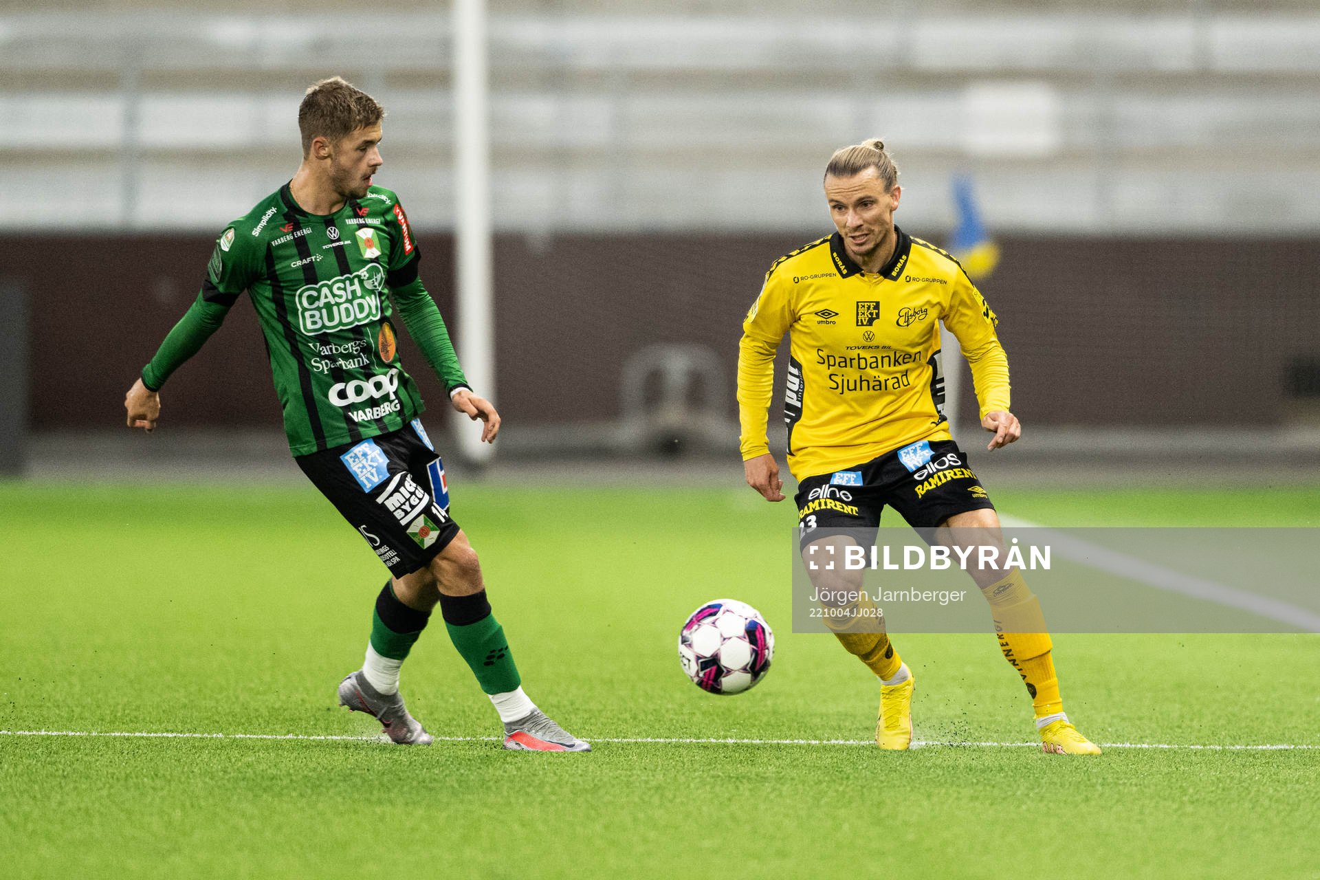 Varbergs Oliver Alfonsi och Elfsborgs Niklas Hult