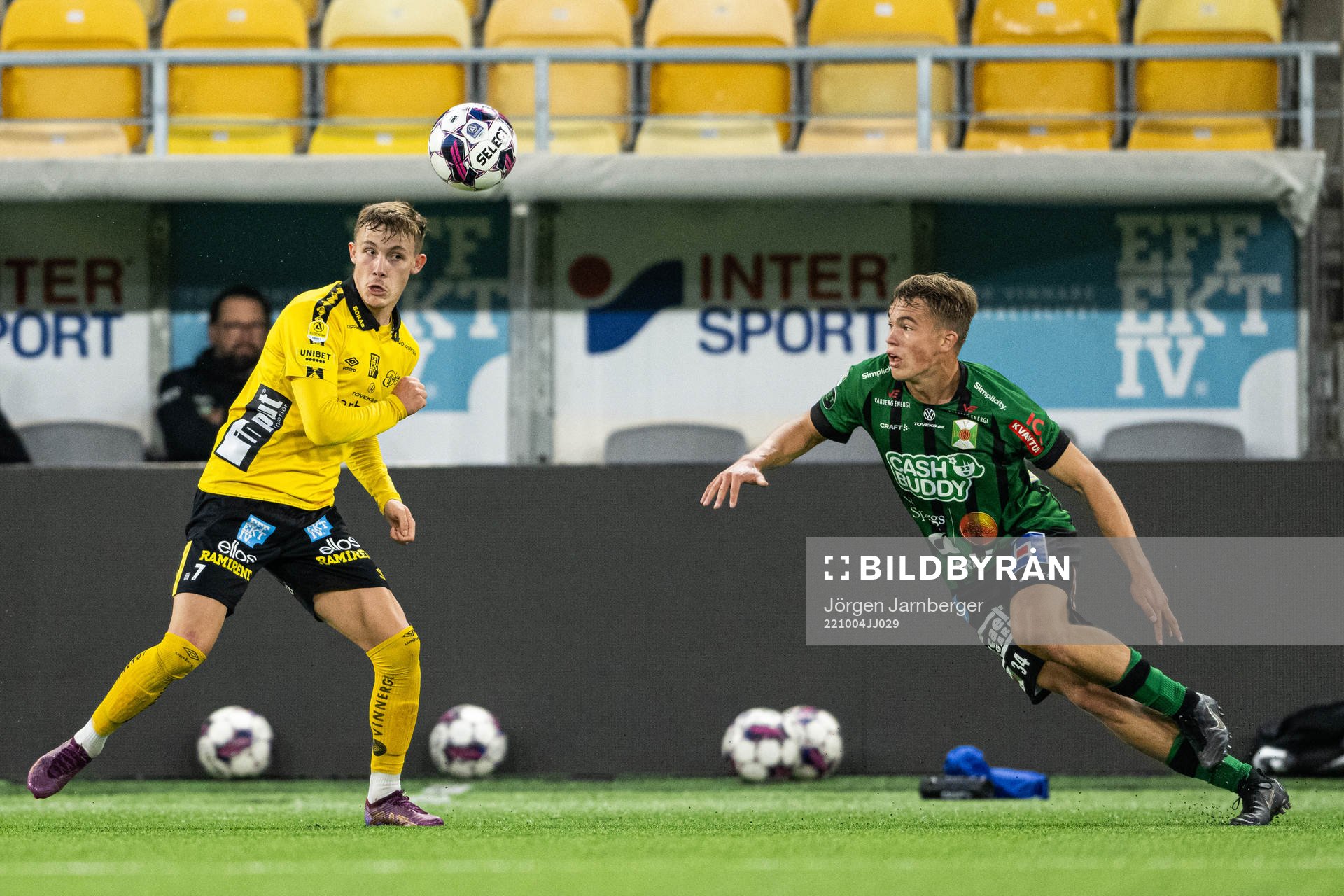 Elfsborgs Jacob Ondrejka och Varbergs Jacob Redenfors