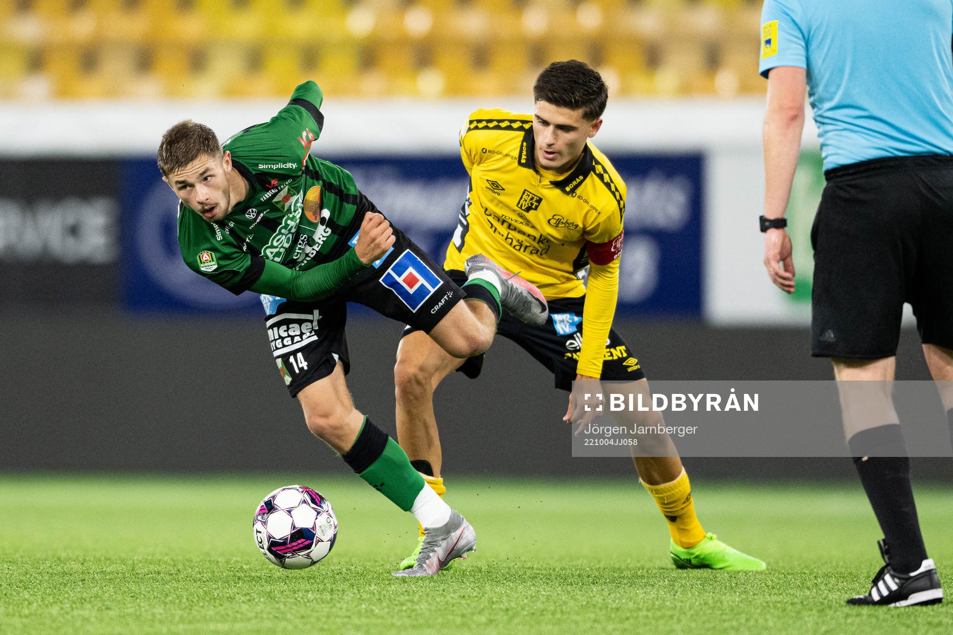 Varbergs Oliver Alfonsi och Elfsborgs Besfort Zeneli