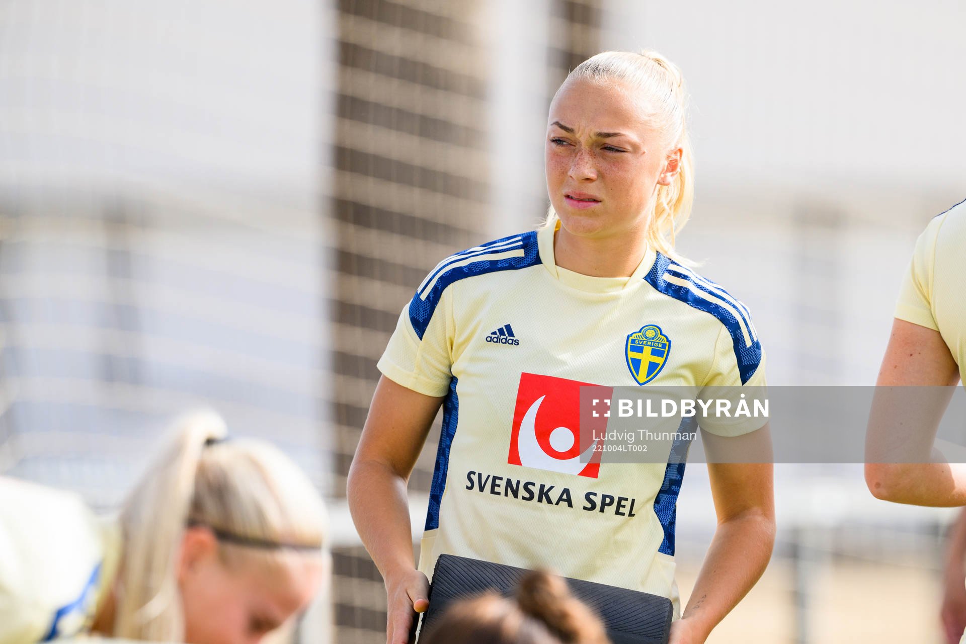 Hanna Bennison of the Swedish women's national football