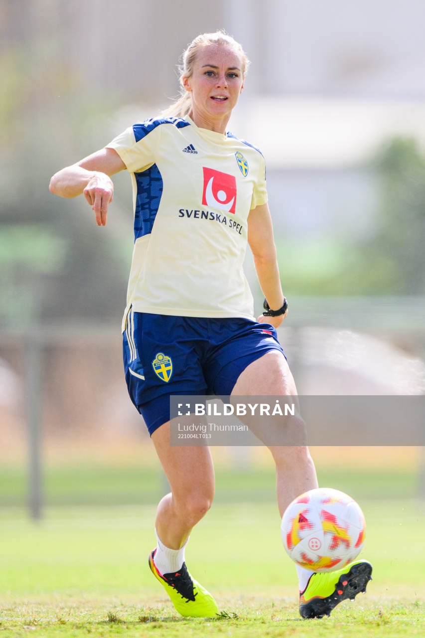 Amanda Ilestedt of the Swedish women's national football