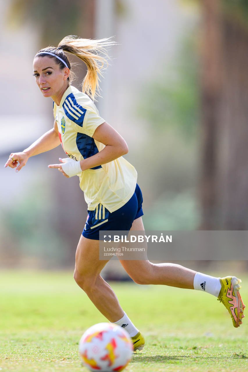 Kosovare Asllani of the Swedish women's national football