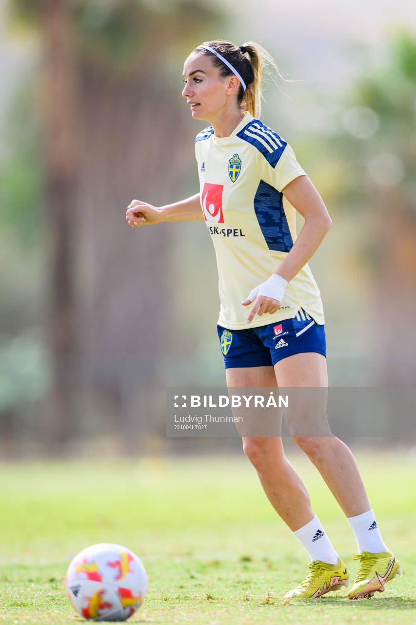 Kosovare Asllani of the Swedish women's national football