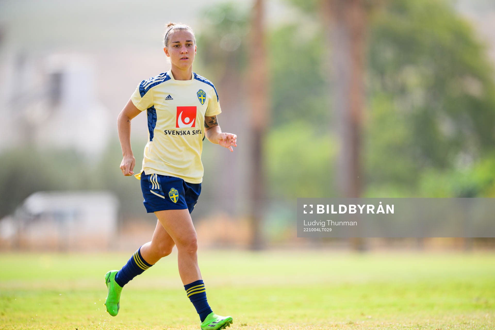 Julia Zigiotti Olme of the Swedish women's national