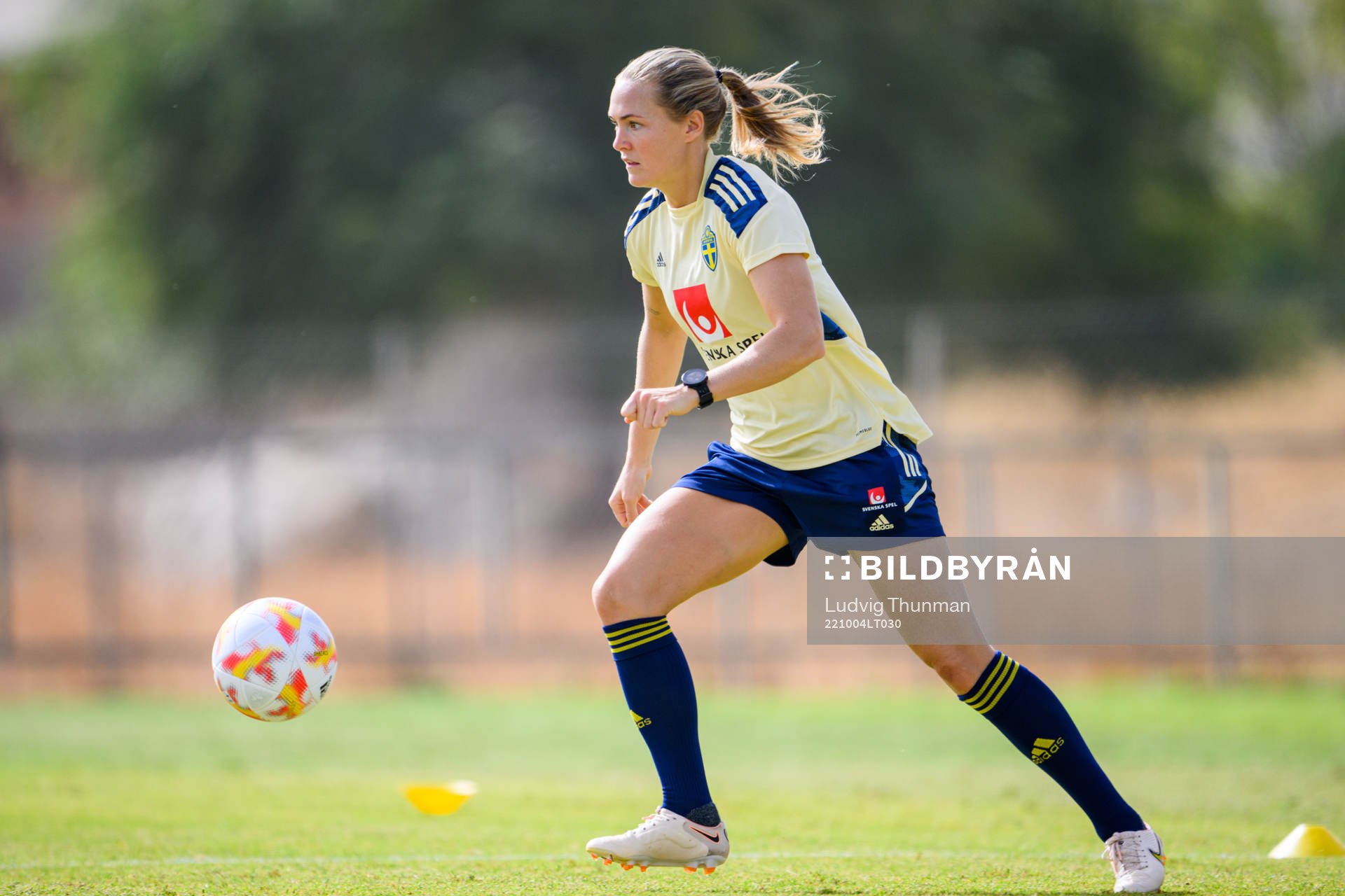 Magdalena Eriksson of the Swedish women's national football