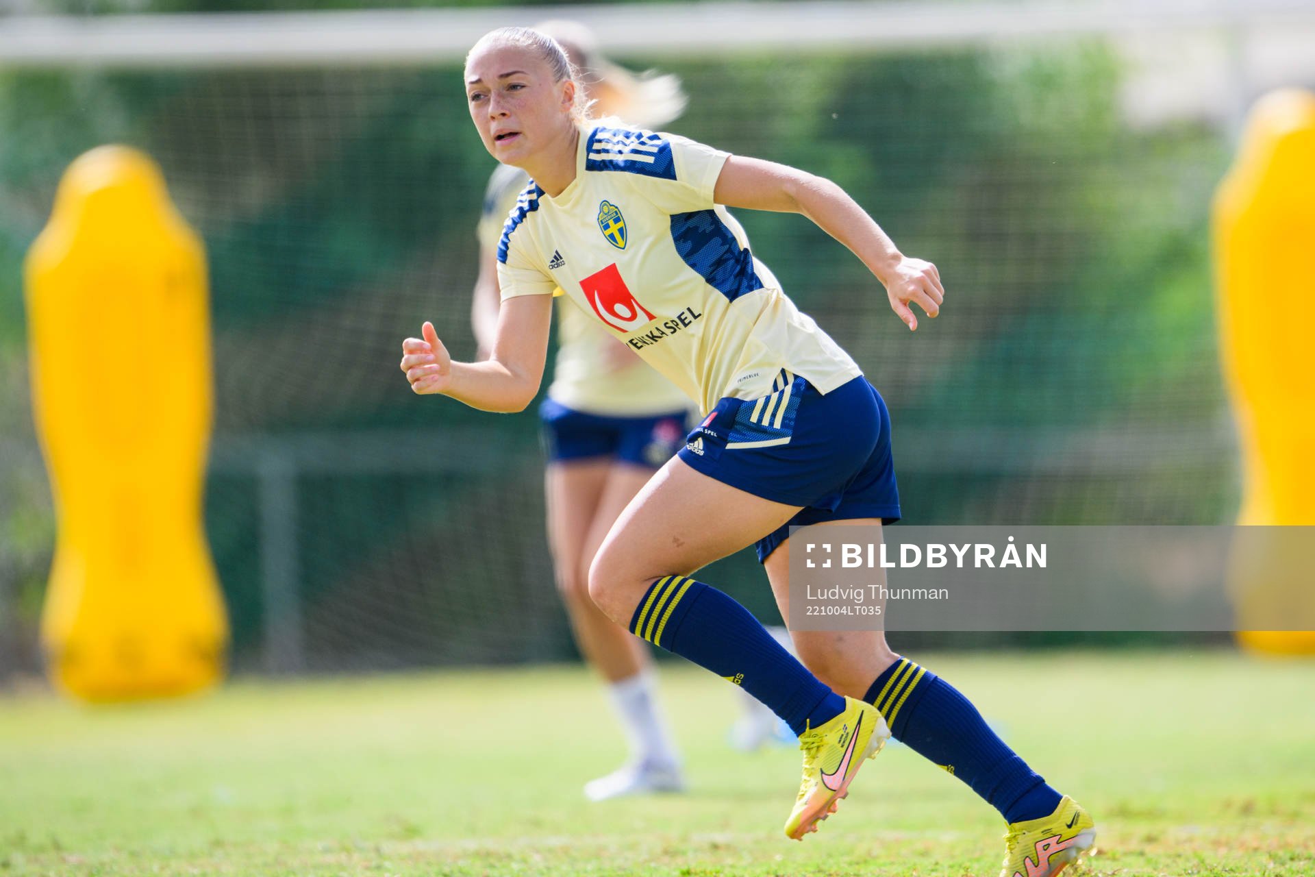 Hanna Bennison of the Swedish women's national football