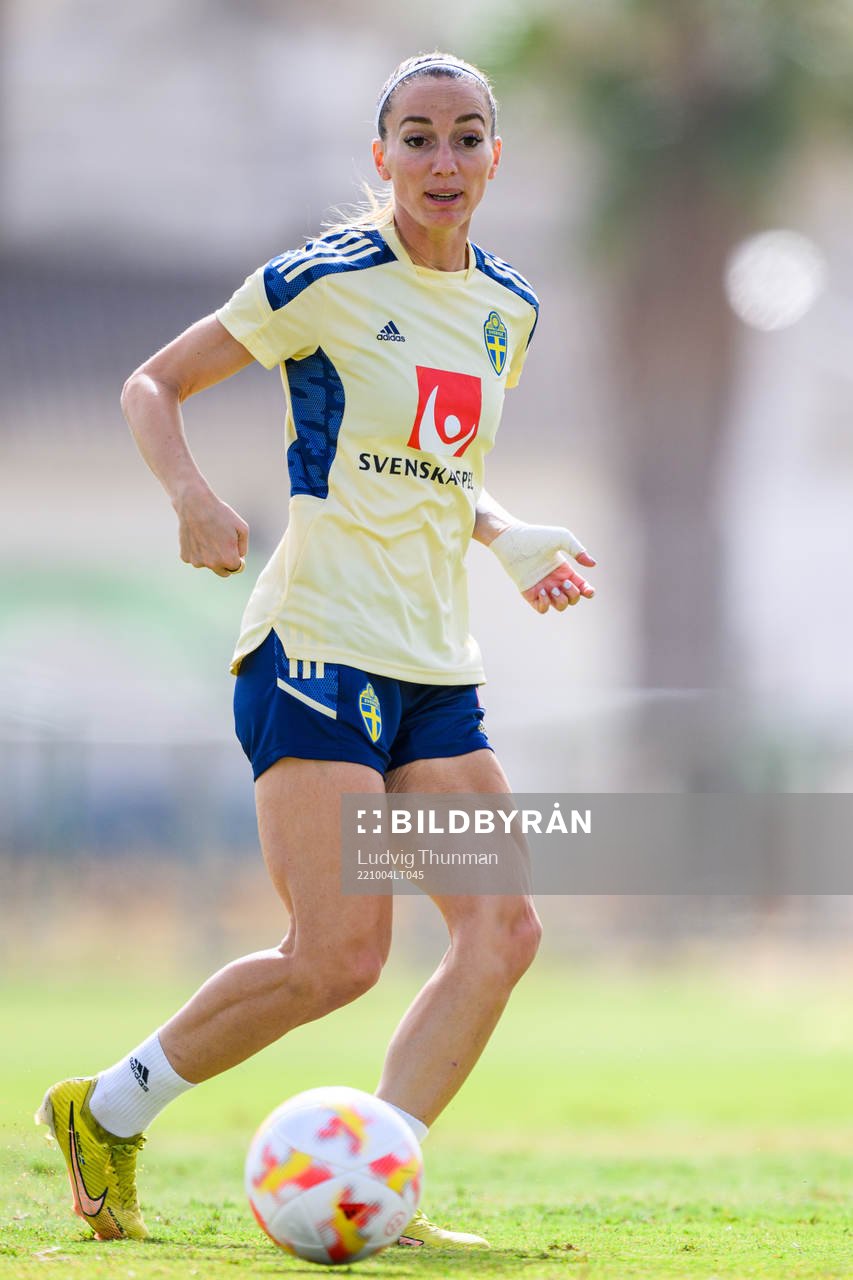 Kosovare Asllani of the Swedish women's national football