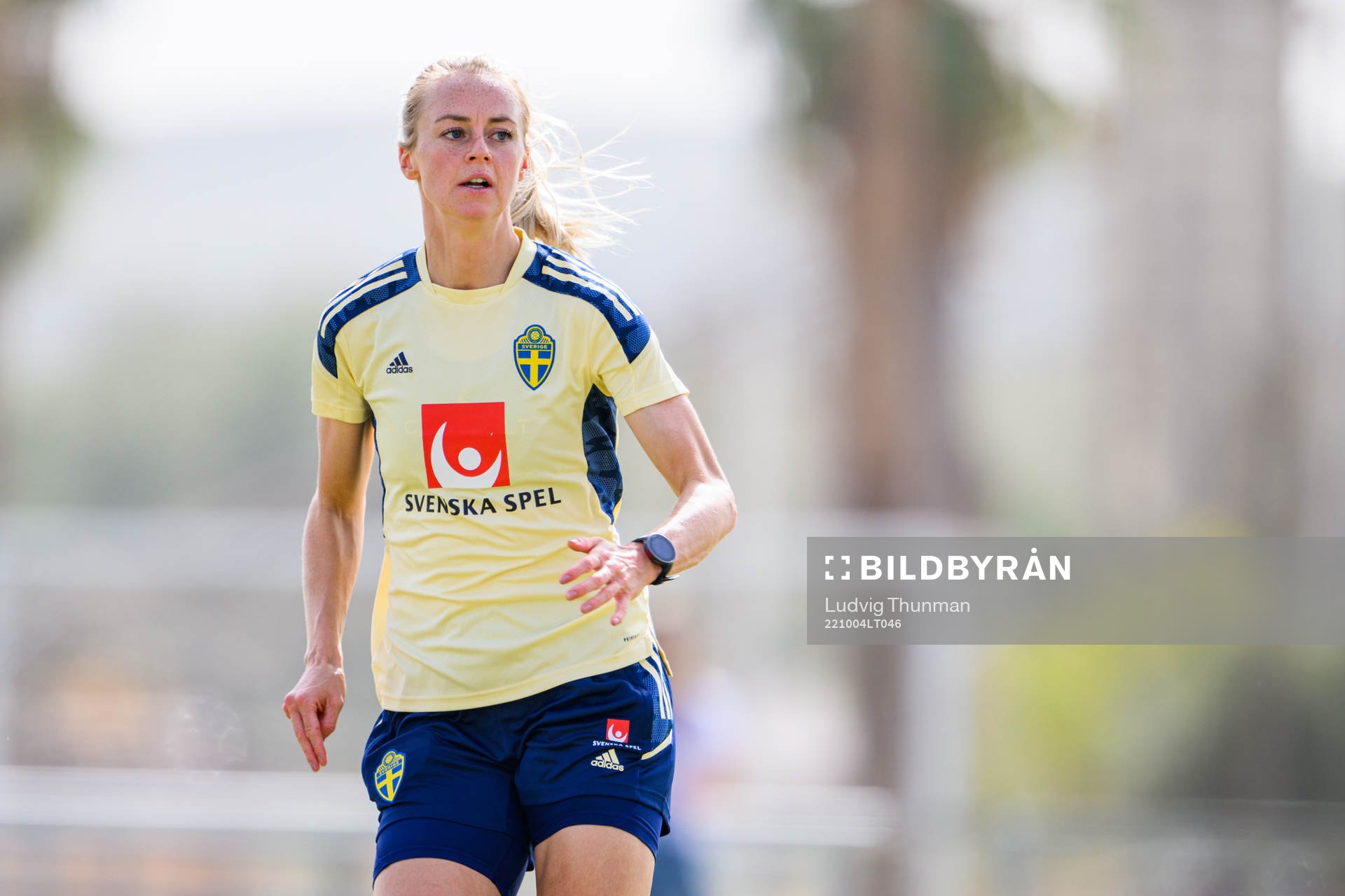 Amanda Ilestedt of the Swedish women's national football