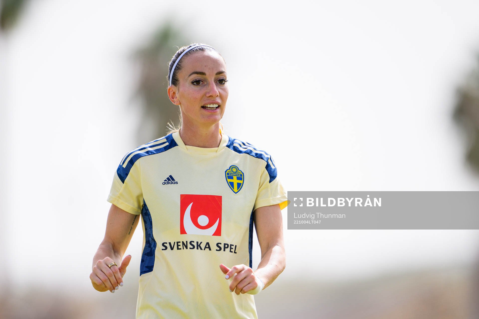 Kosovare Asllani of the Swedish women's national football