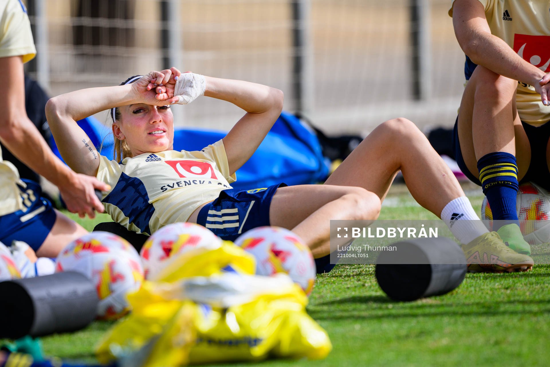 Kosovare Asllani of the Swedish women's national football