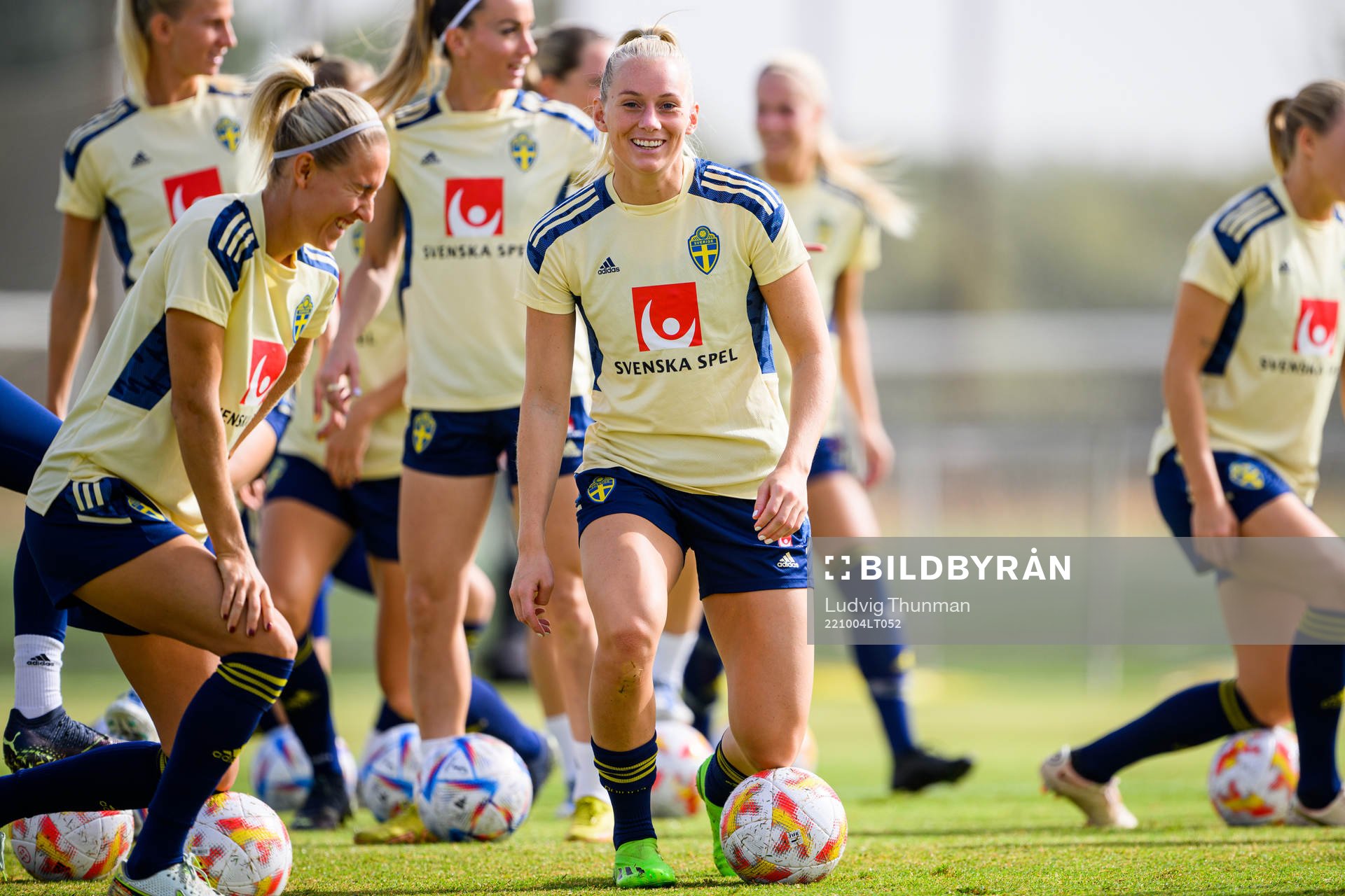 Stina Blackstenius of the Swedish women's national football