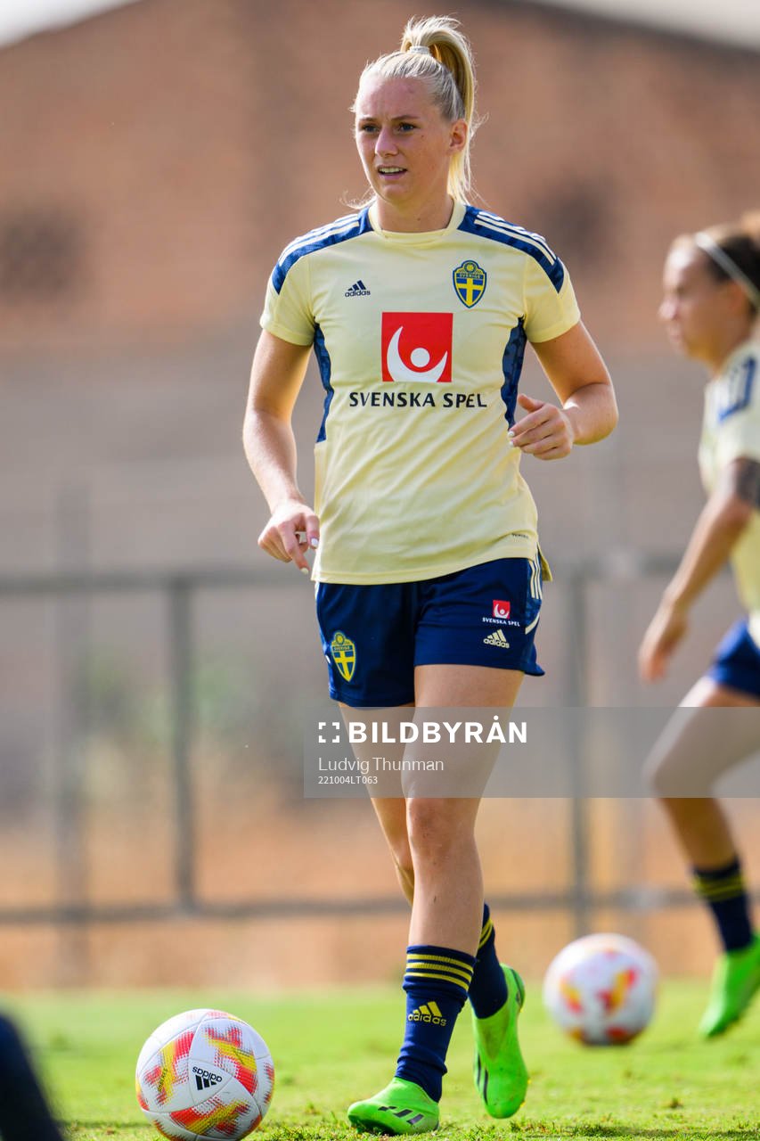Stina Blackstenius of the Swedish women's national football